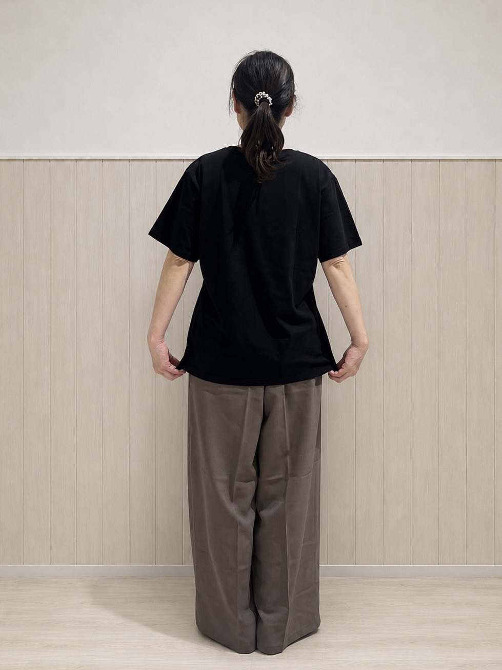 まつみさんの「SHOO･LA･RUE｜【UV/体型カバー】冷房や朝晩の冷え込み対策にも さらとろ5分袖カーディガン」を使ったコーディネート
