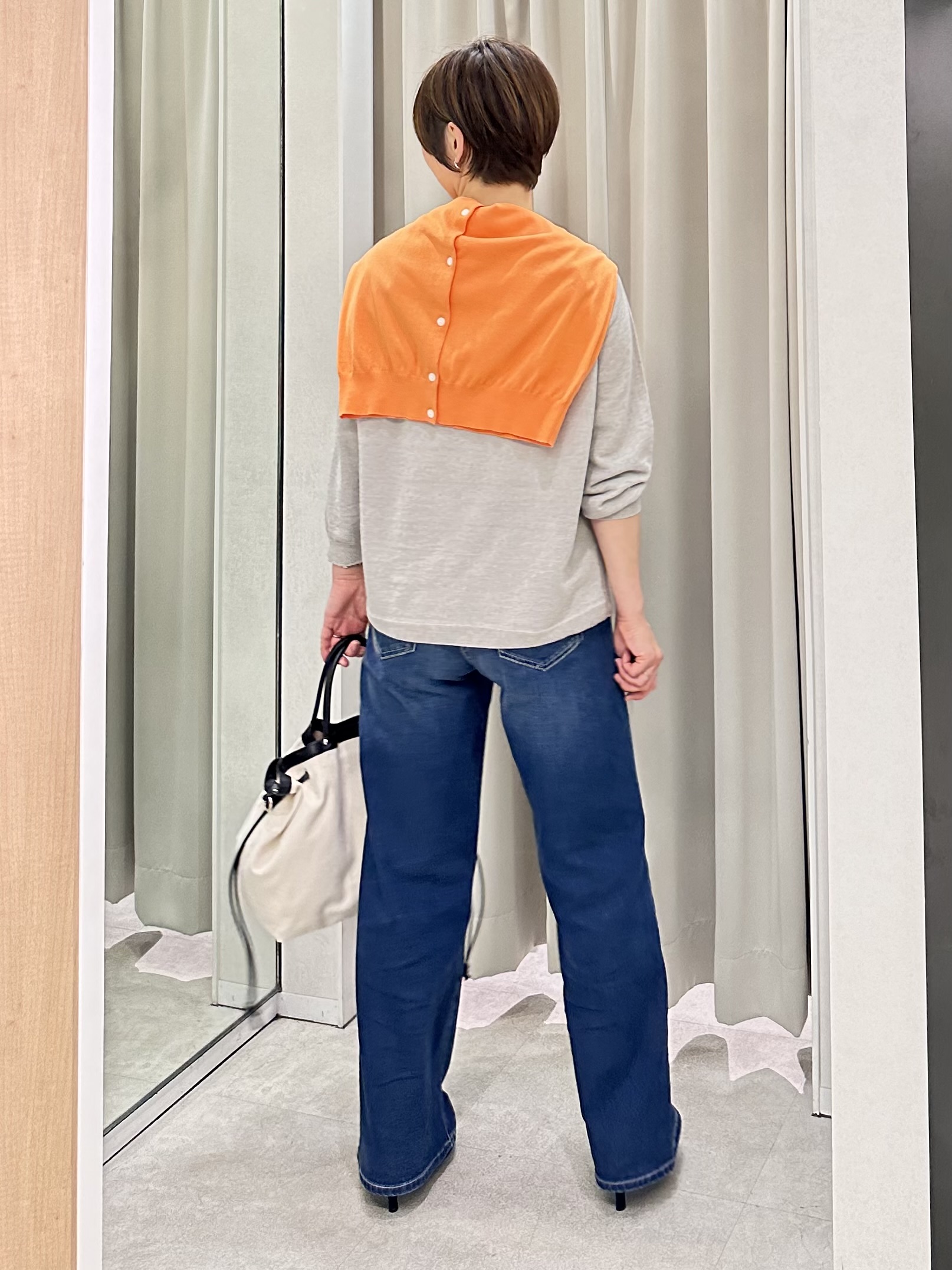 みなこさんの「UNTITLED｜【新色追加/人気デニム】MAKE&times;DENIM WIDE」を使ったコーディネート