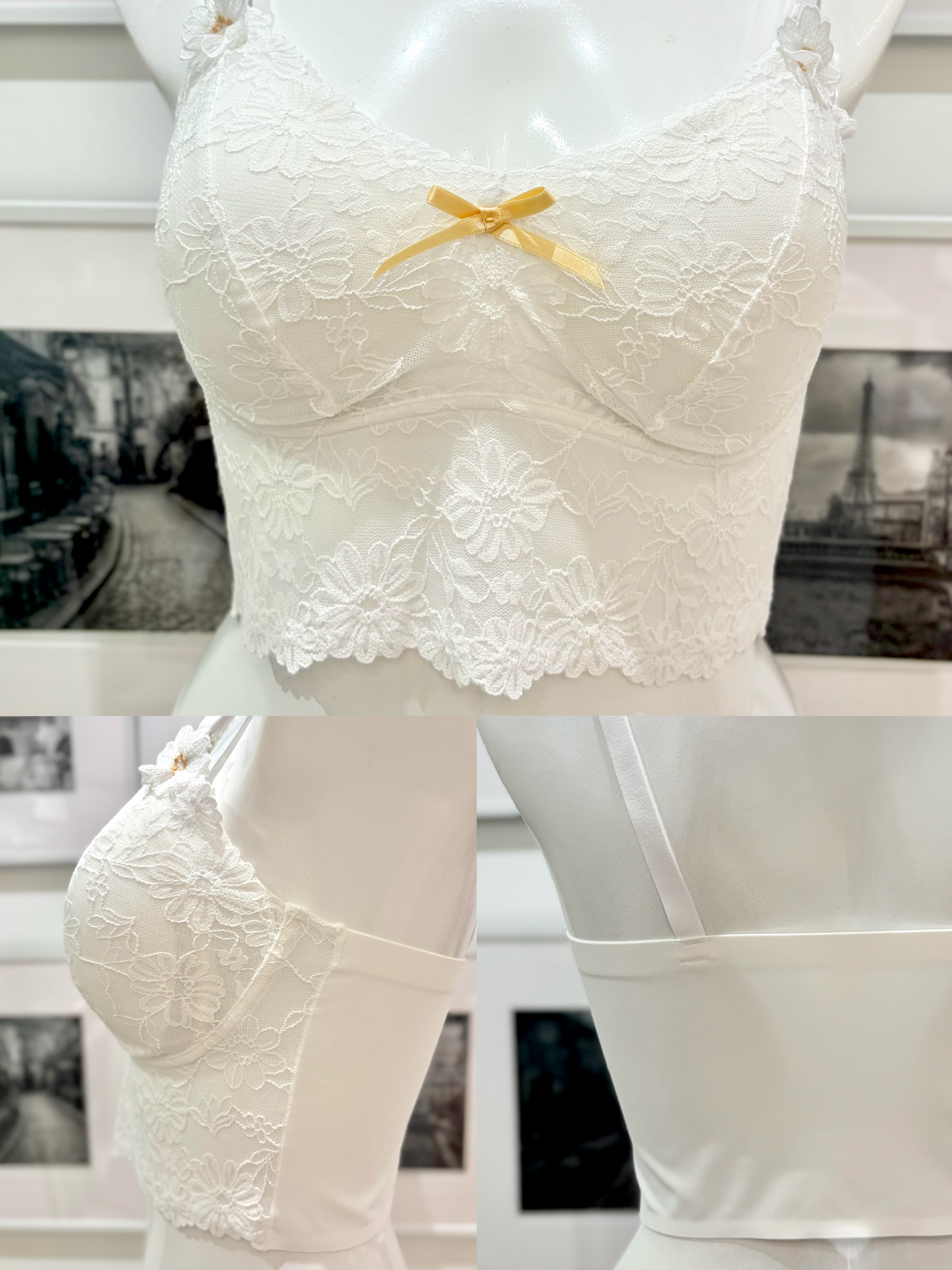 Rieさんの「Risa Magli｜スフレ ノンワイヤーブラ （B－C） ＜ノンワイヤーブラ シュシュフィットタイプ＞」を使ったコーディネート
