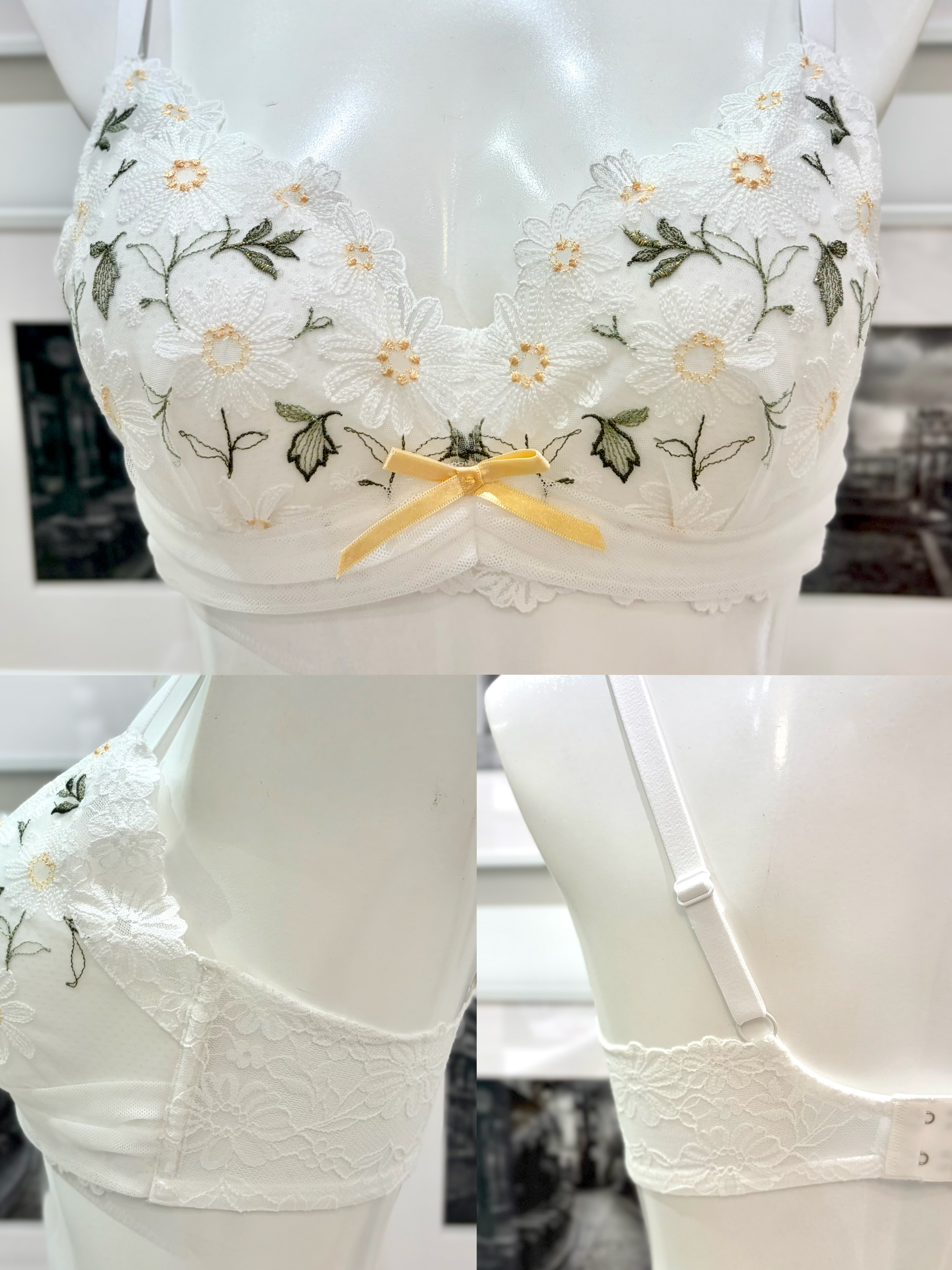 Rieさんの「Risa Magli｜スフレ ノンワイヤーブラ （B－C） ＜ノンワイヤーブラ シュシュフィットタイプ＞」を使ったコーディネート