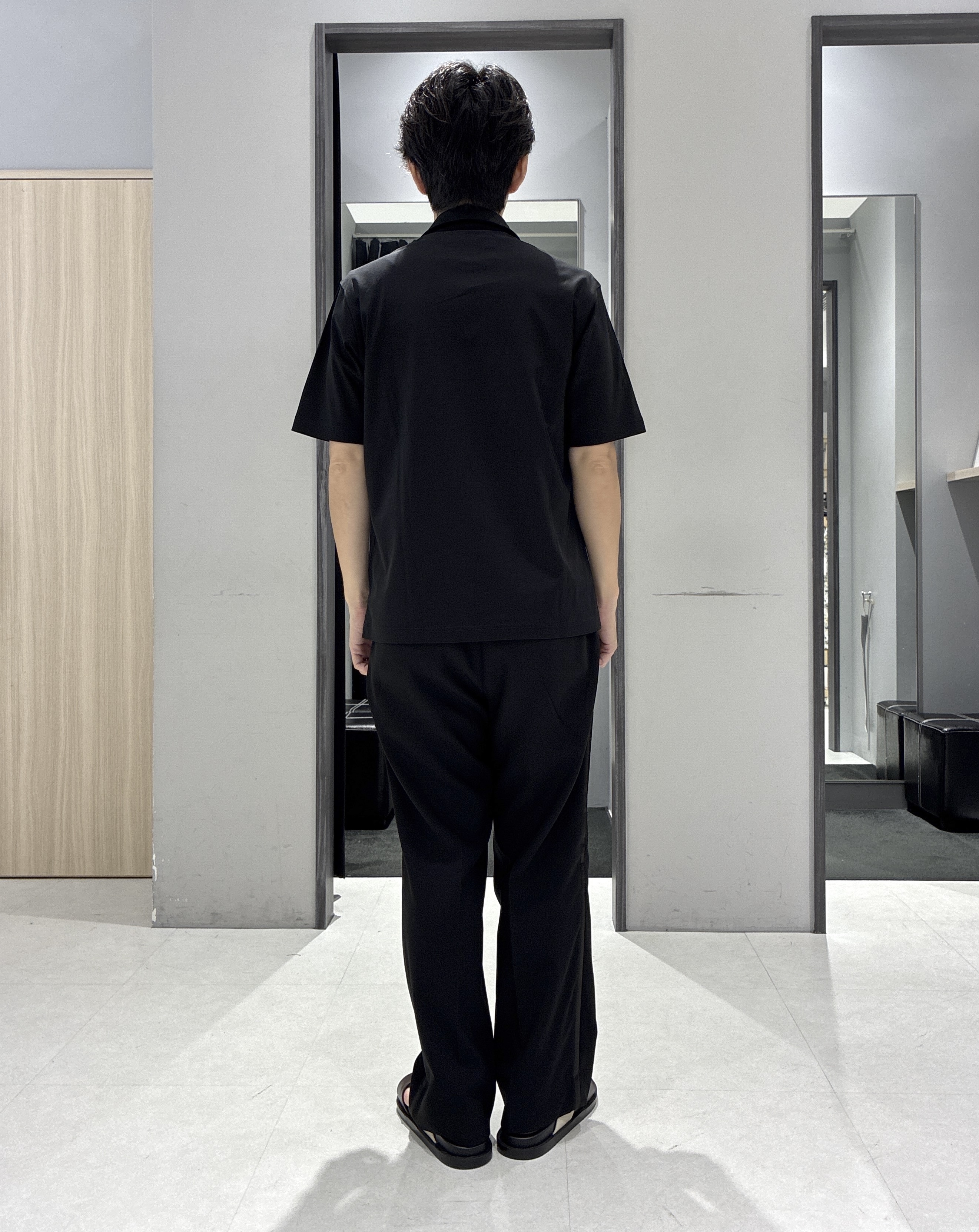 わいずみさんの「TAKEO KIKUCHI｜【接触冷感】アイスクリアコットン ワンポイント ポロシャツ」を使ったコーディネート