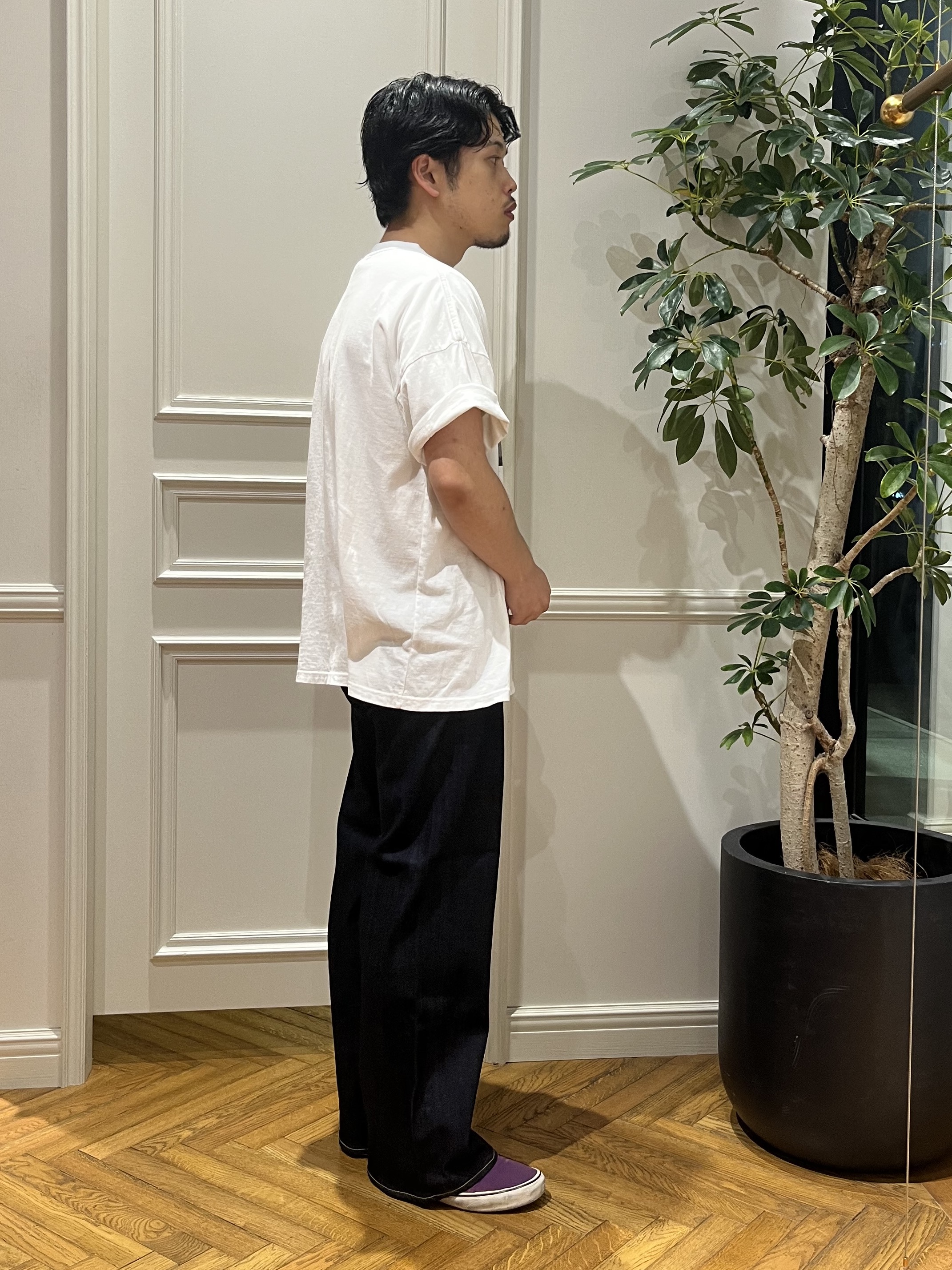 Tokuさんの「DRESSTERIOR｜◆REMI RELIEF(レミリリーフ) THE LAST SUPPER TEE（ザ ラスト サパー」を使ったコーディネート