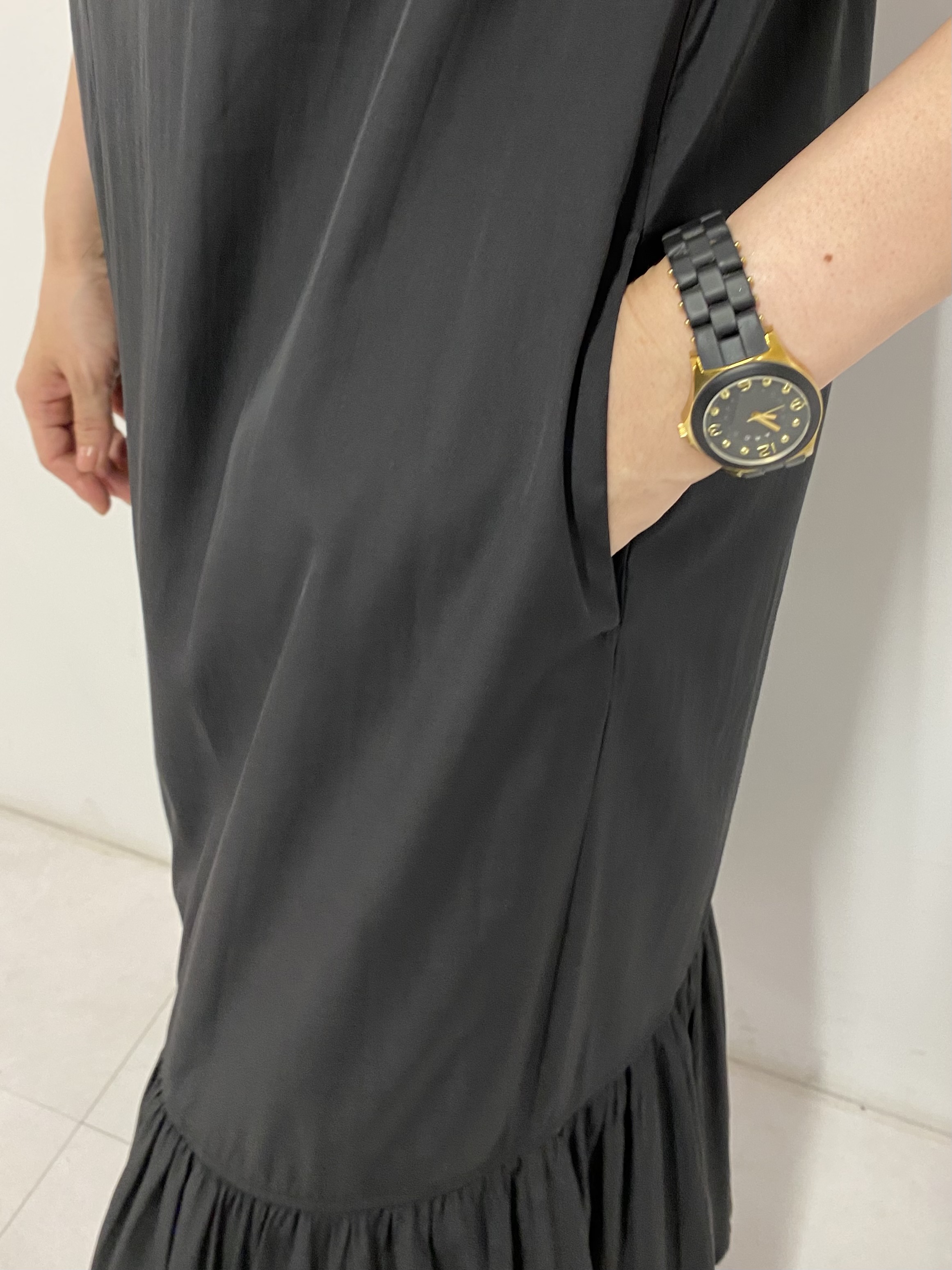 Sawaguchiさんの「DRESSTERIOR｜ヴィンテージ加工ワイドデニムパンツ」を使ったコーディネート