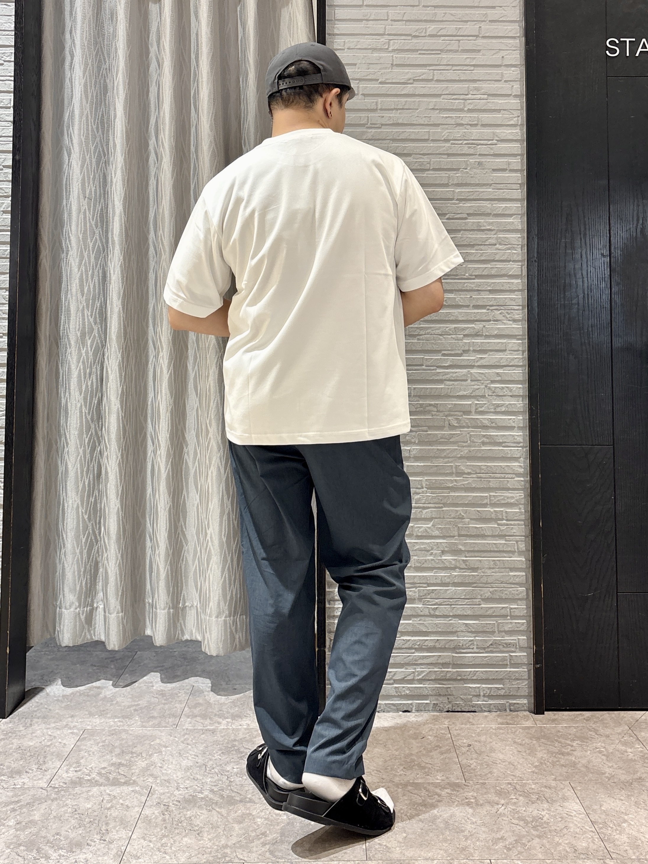 Pーyamaさんの「THE SHOP TK｜【吸水速乾／防シワ／マシンウォッシャブル】ハイドロクール 半袖シャツ」を使ったコーディネート
