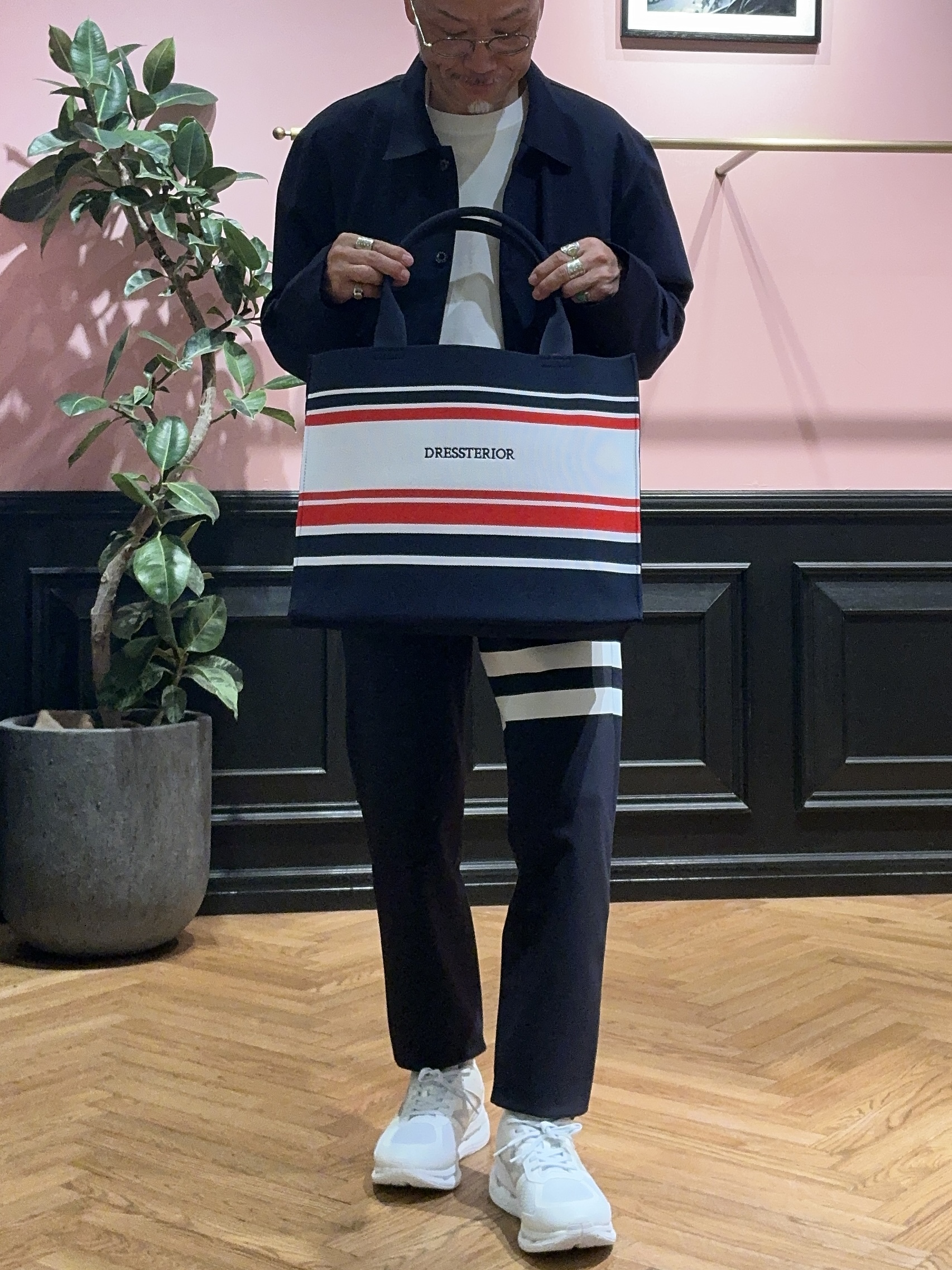 torigoeさんの「DRESSTERIOR｜◆【接触冷感/UVカット/抗菌防臭/しわ防止】クールデオドラント ジャージシャツ」を使ったコーディネート