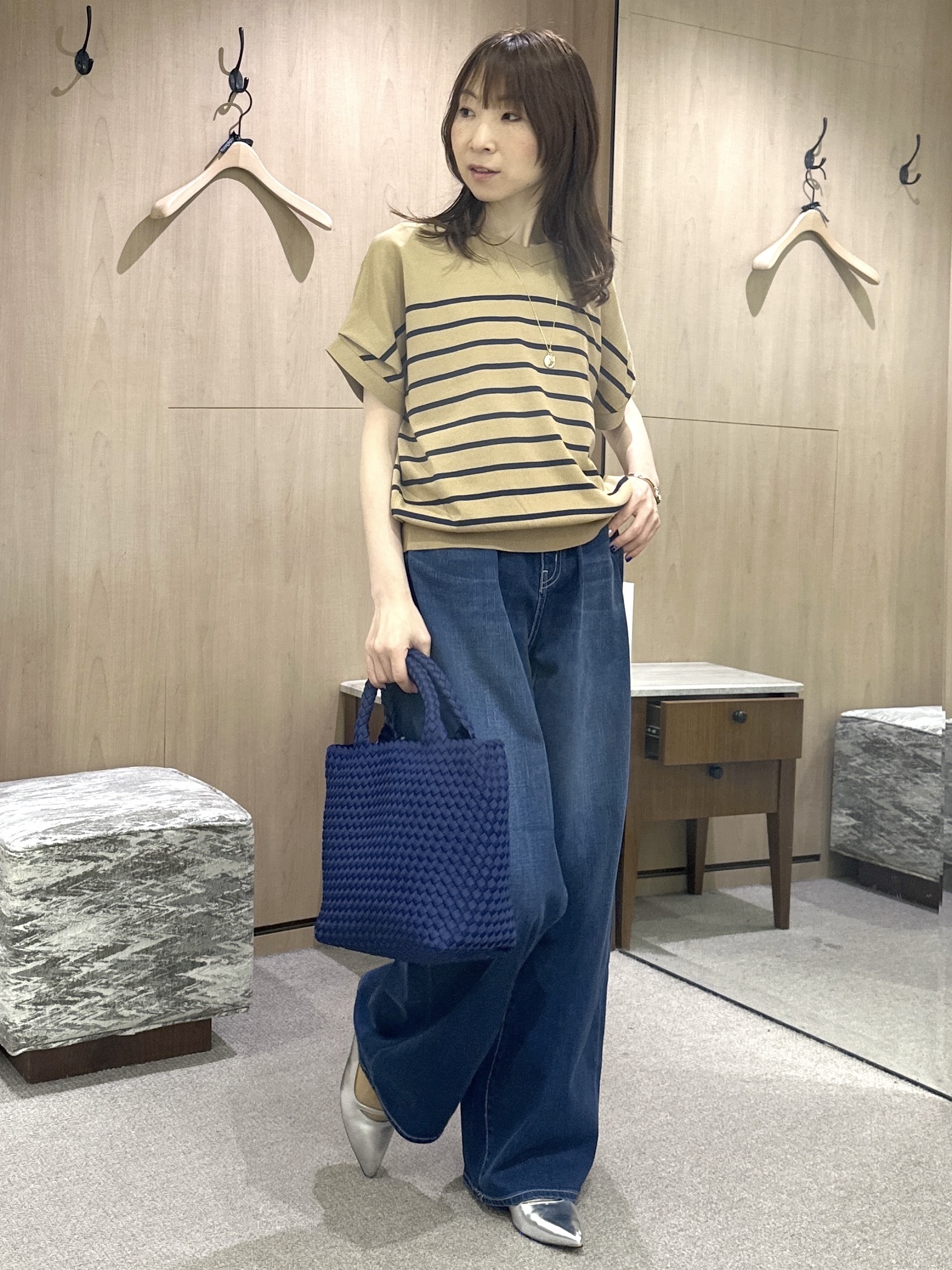 Miwaさんの「UNTITLED｜【アンサンブル可】ポコポコカーディガン」を使ったコーディネート