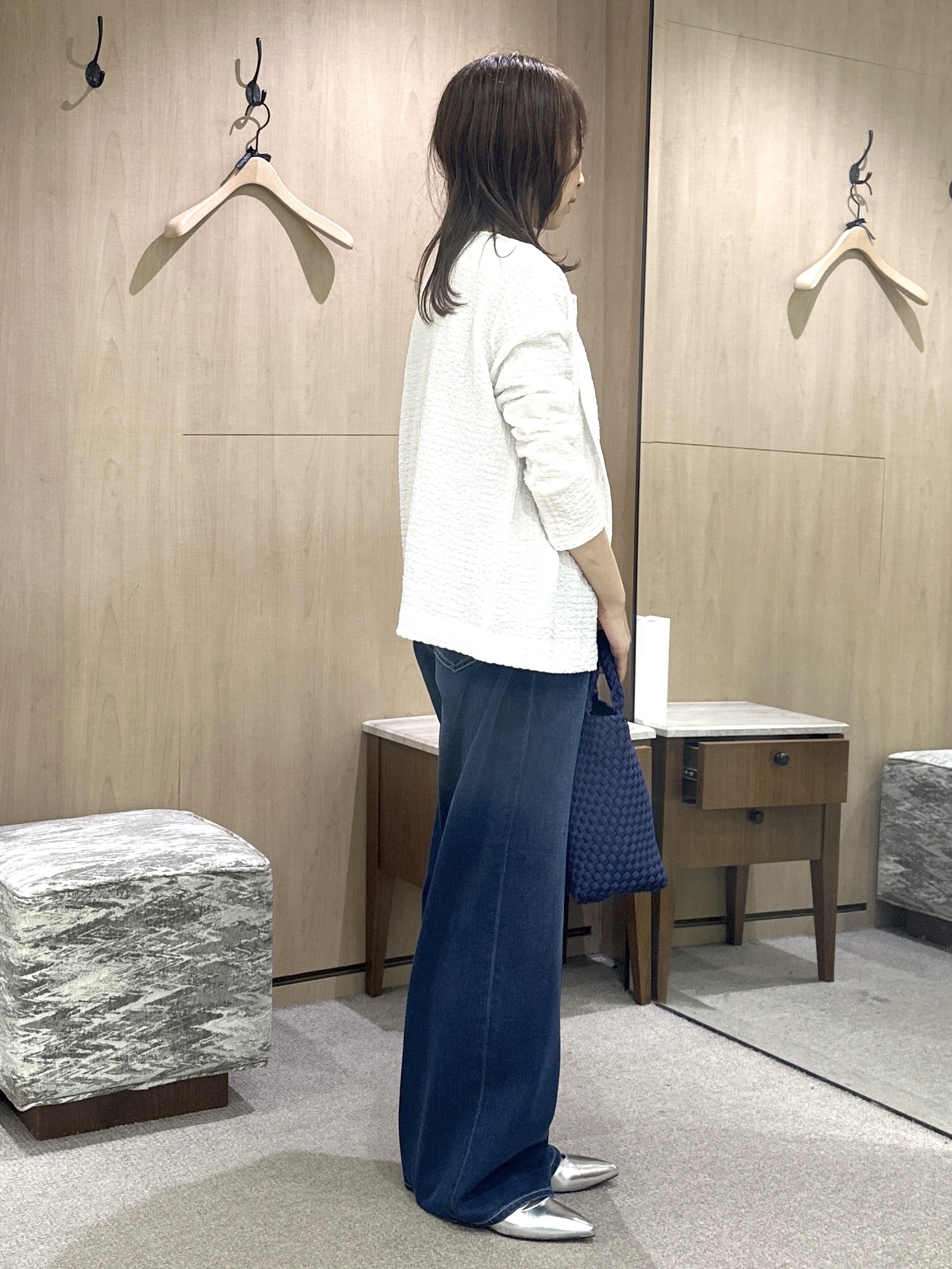 Miwaさんの「UNTITLED｜【アンサンブル可】ポコポコカーディガン」を使ったコーディネート