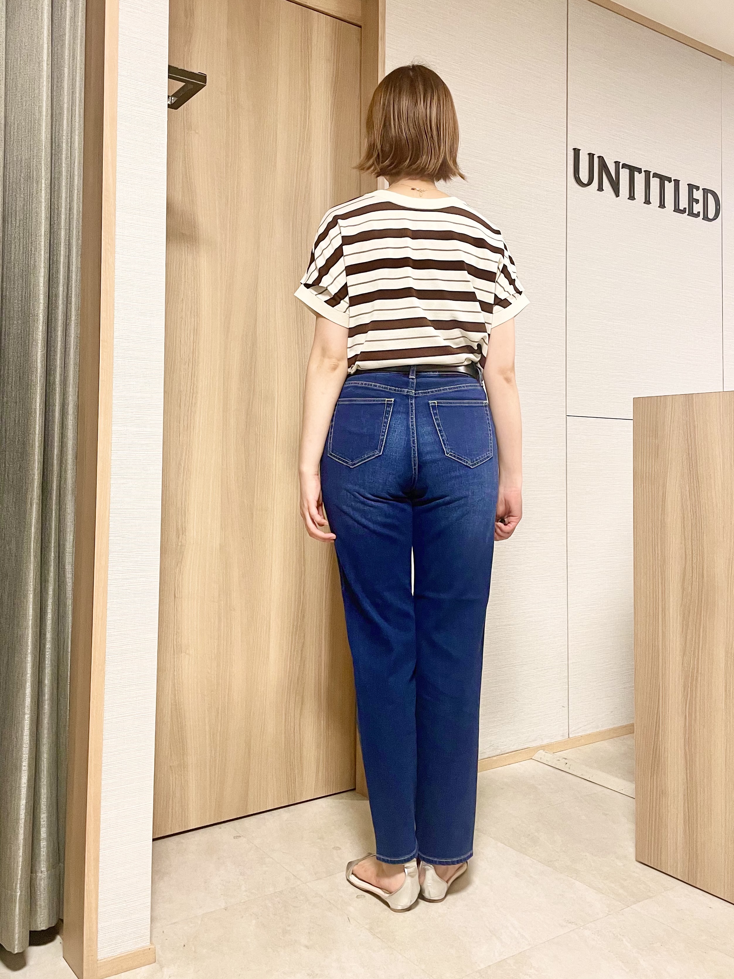aliceさんの「UNTITLED｜【肌に張りつきにくい/前後2WAY】ドライタッチコットンプルオーバー」を使ったコーディネート