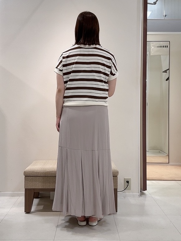 YUIさんの「UNTITLED｜【秋羽織り/ジップ】トリコットシアーブラウス」を使ったコーディネート