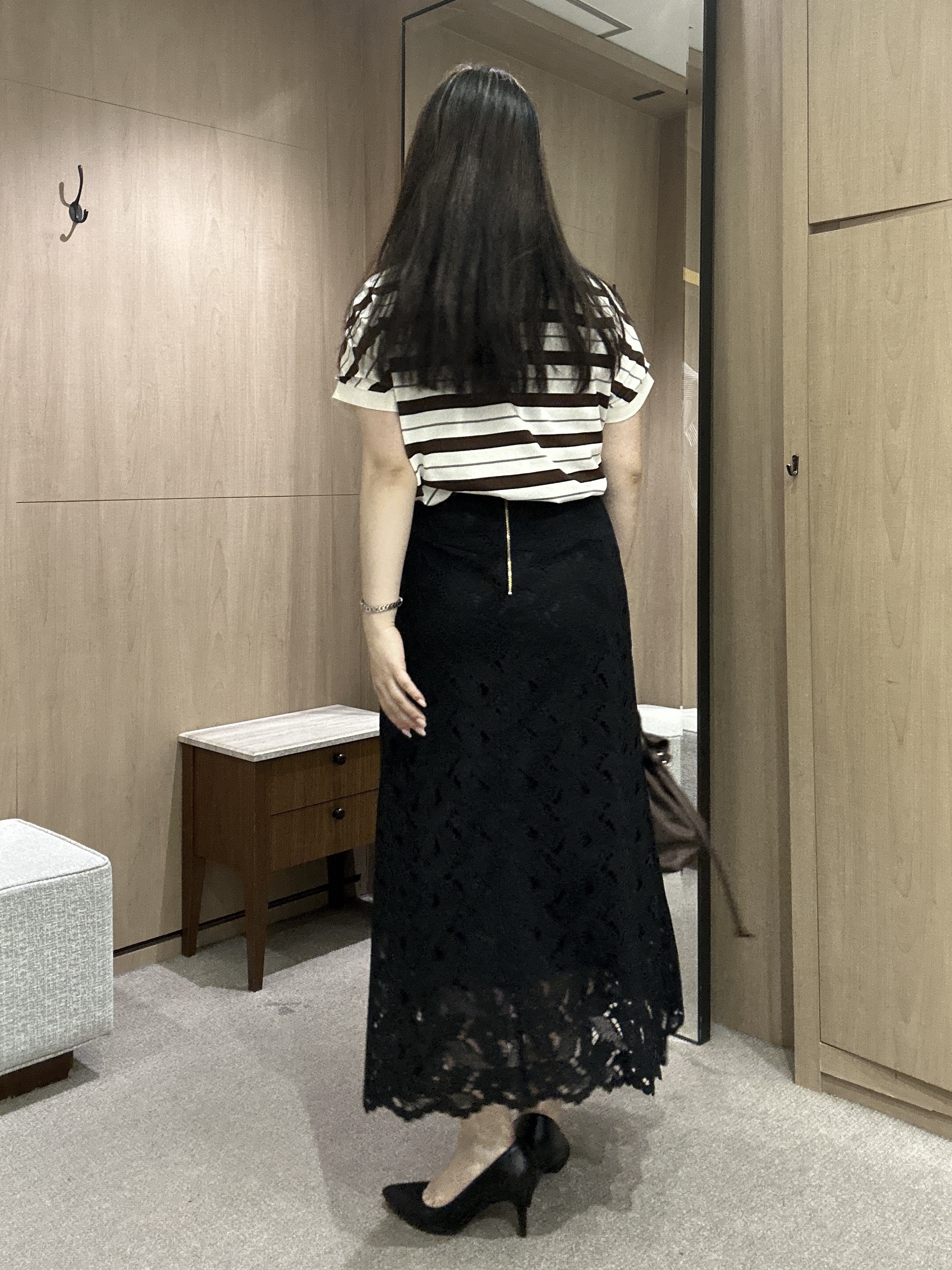 YURIさんの「UNTITLED｜◆2WAYドロストトート」を使ったコーディネート