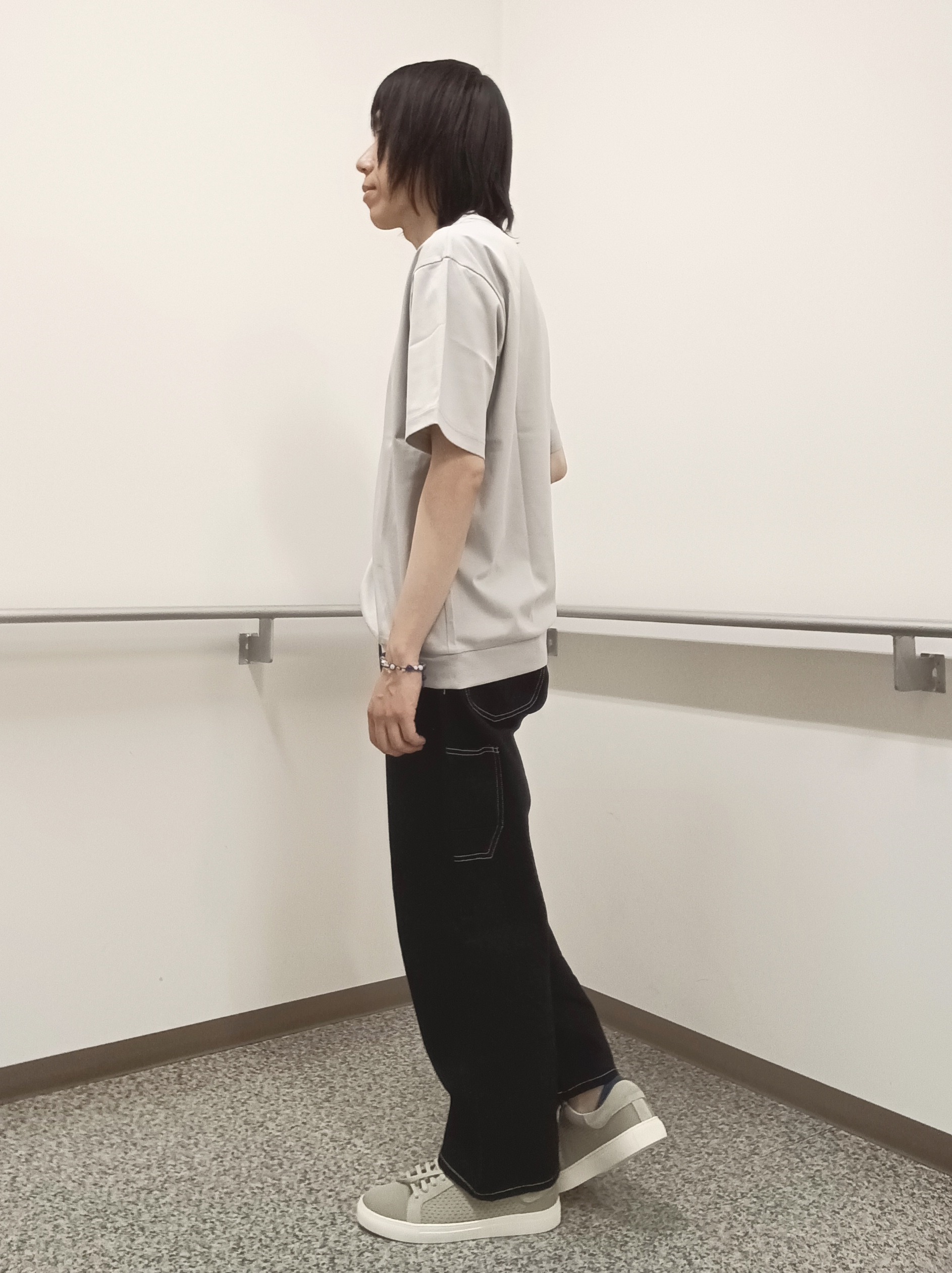 moritaさんの「TAKEO KIKUCHI｜【日本製】DotAir（R）サッカー7分袖シャツ」を使ったコーディネート