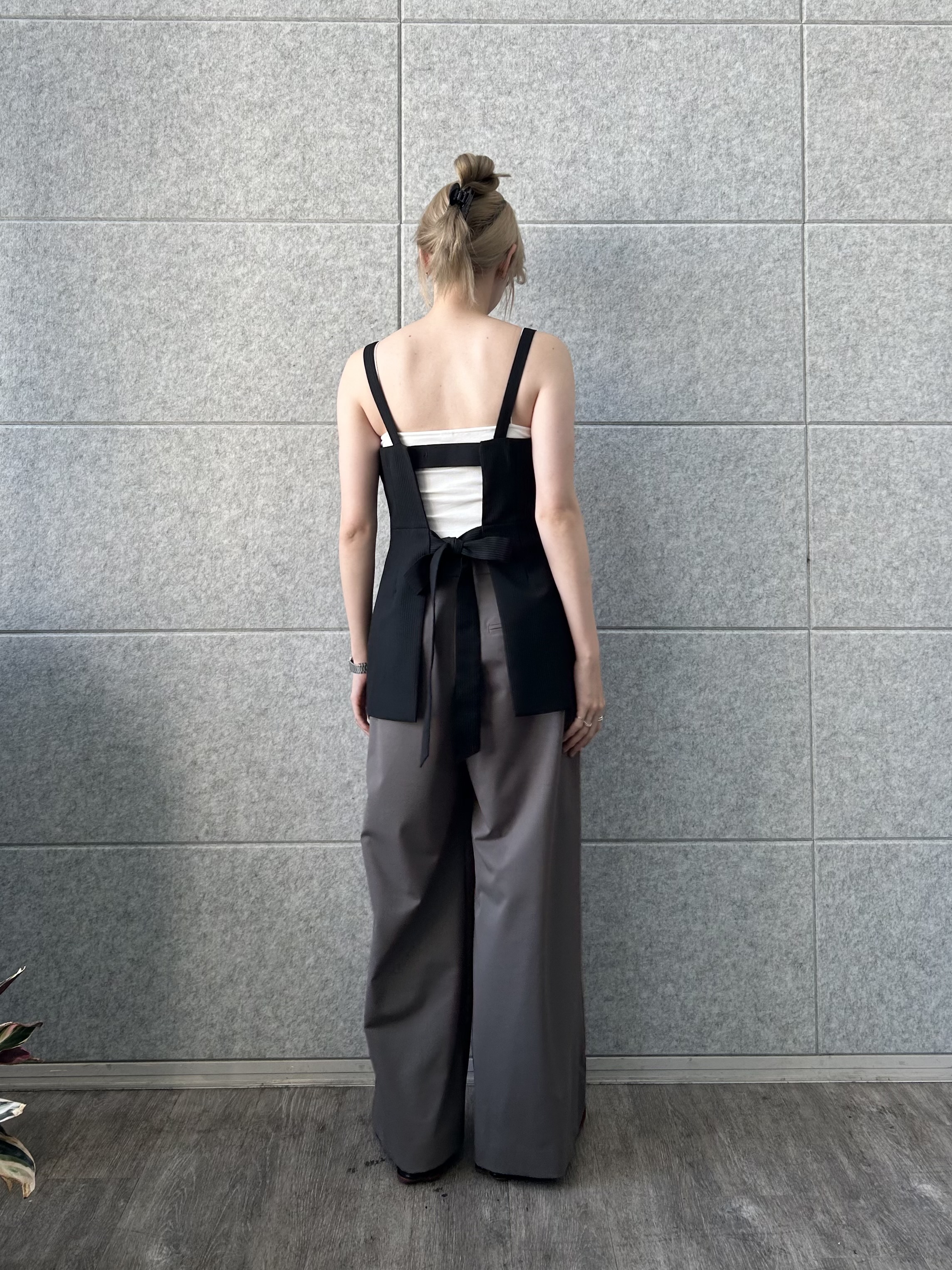 honoka Aさんの「CODE A｜corset stripe camisole」を使ったコーディネート