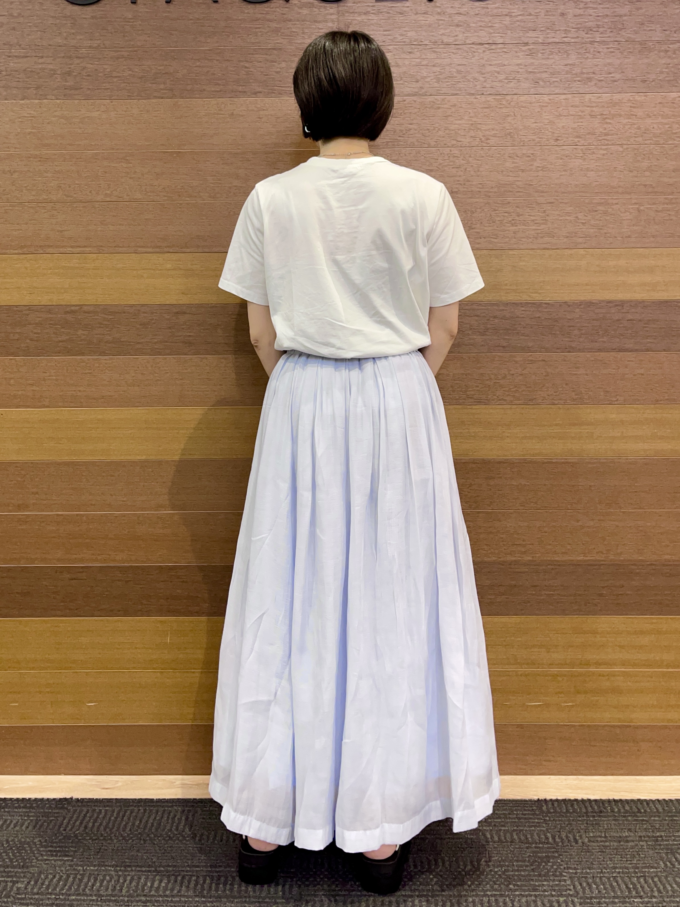 umiさんの「OPAQUE.CLIP｜【接触冷感／吸水速乾／防シワ】リネンライクテーラードジャケット《洗濯機OK》」を使ったコーディネート