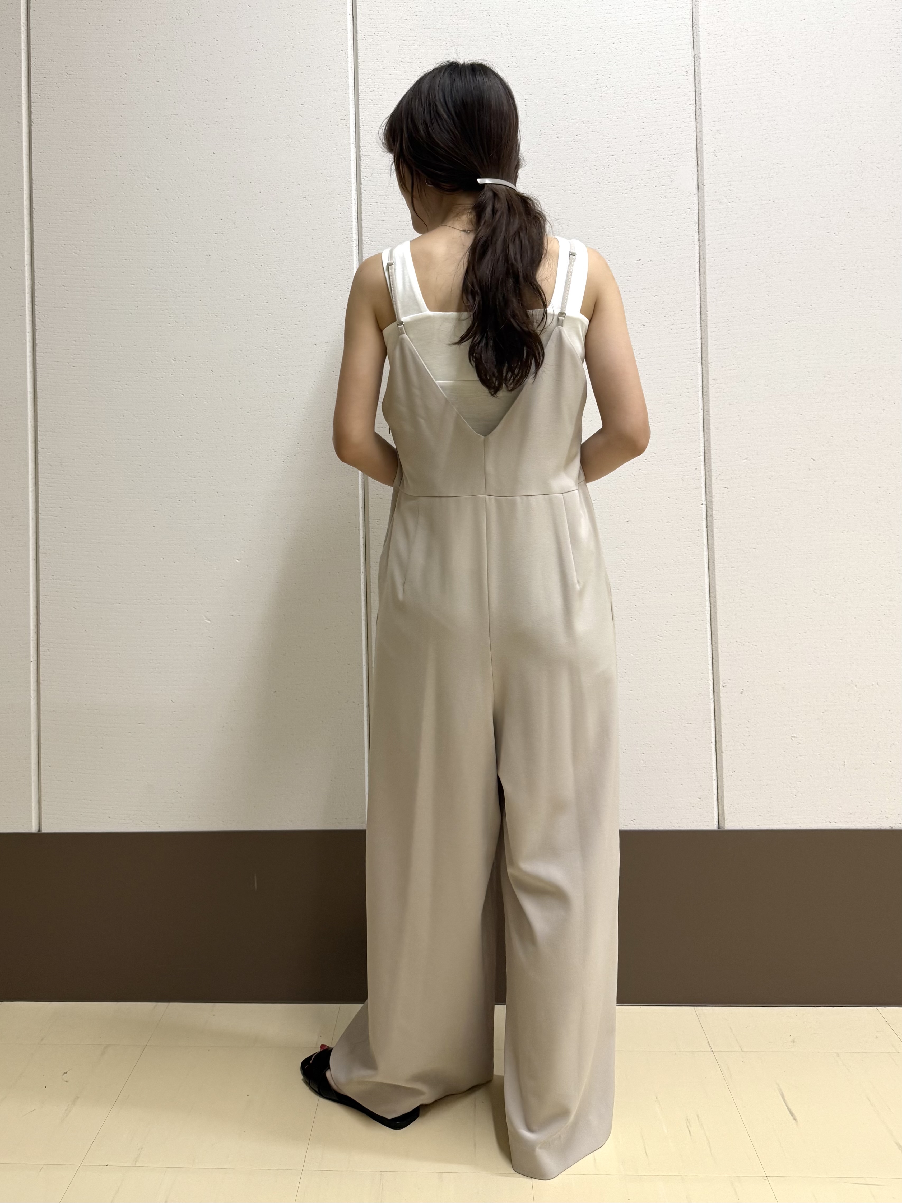 mamiさんの「INDIVI｜【日本製】ビスチェインナータンクトップ」を使ったコーディネート
