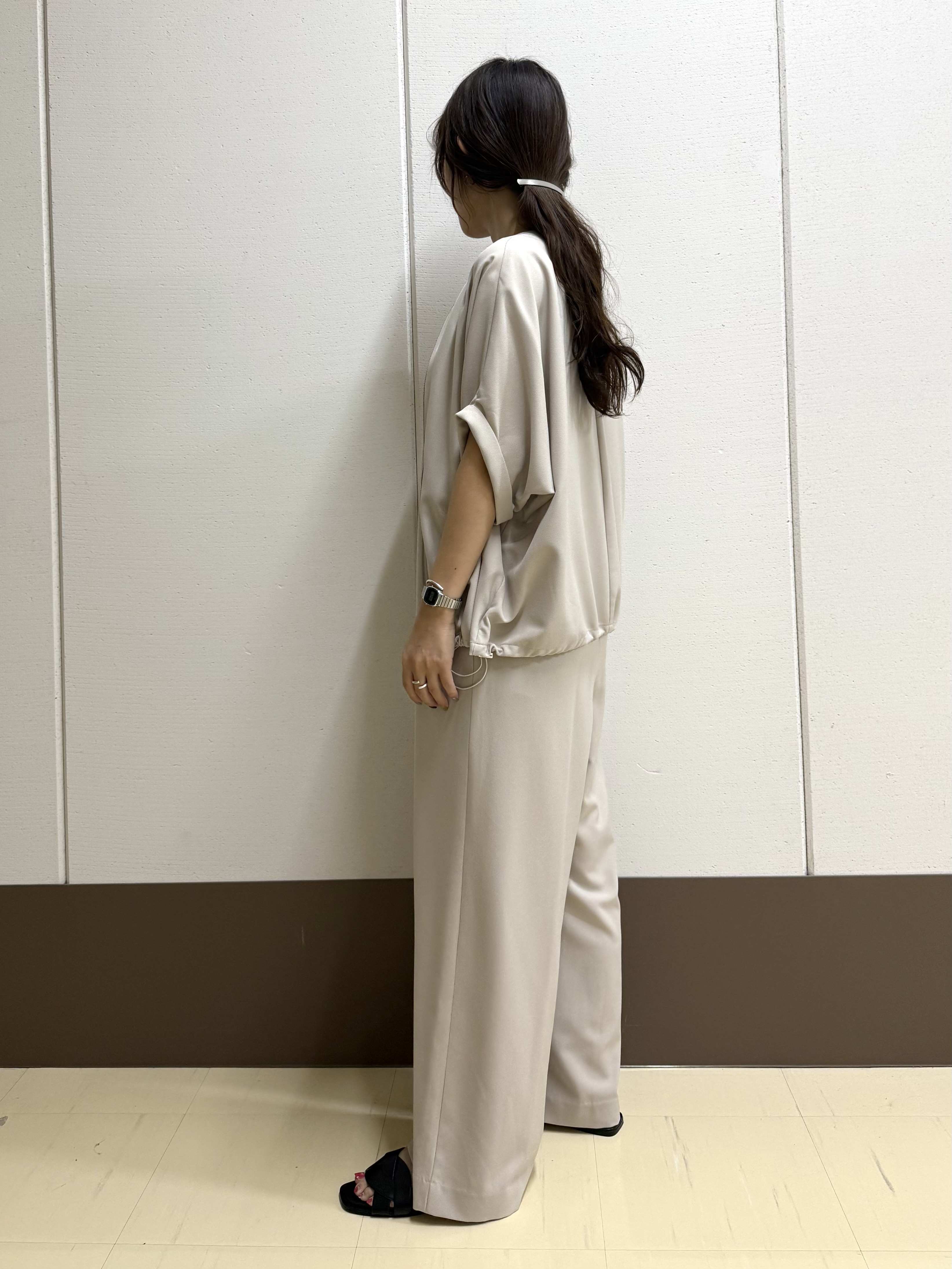 mamiさんの「INDIVI｜【日本製】ビスチェインナータンクトップ」を使ったコーディネート