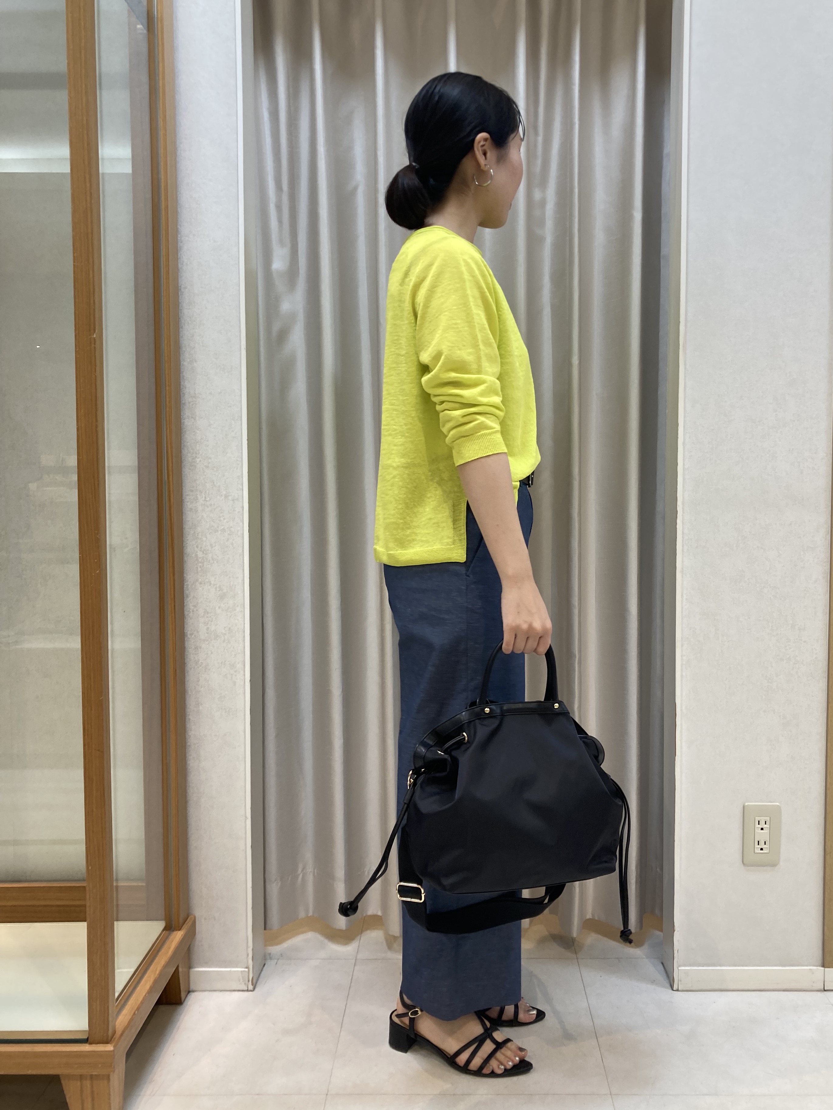 しばたさんの「UNTITLED｜【ゆったり/リラクシー】リネンボートネックプルオーバー」を使ったコーディネート