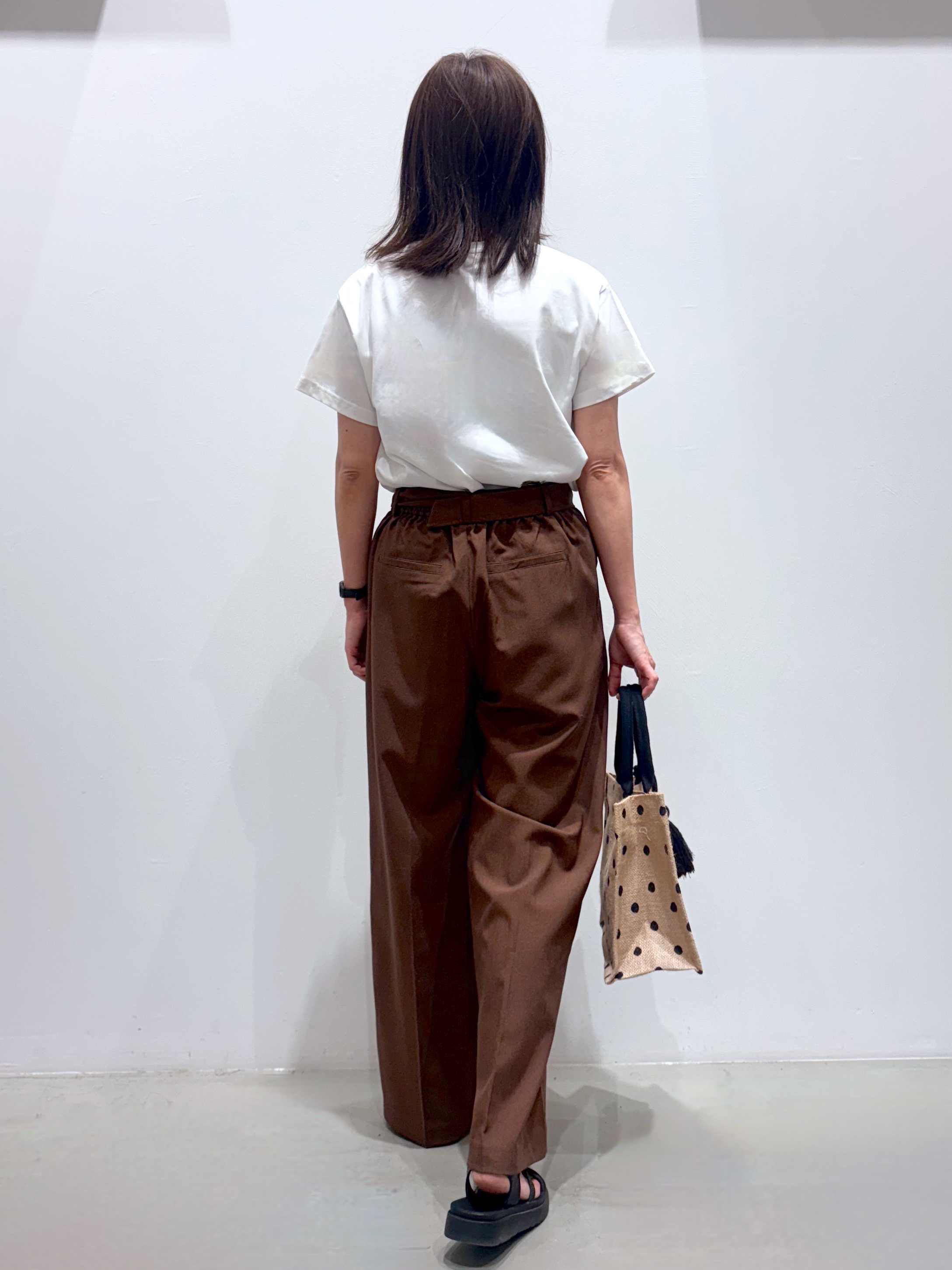 ＷＡさんの「grove｜【遮熱／吸水速乾／UVカット】ベーシックロゴTシャツ」を使ったコーディネート