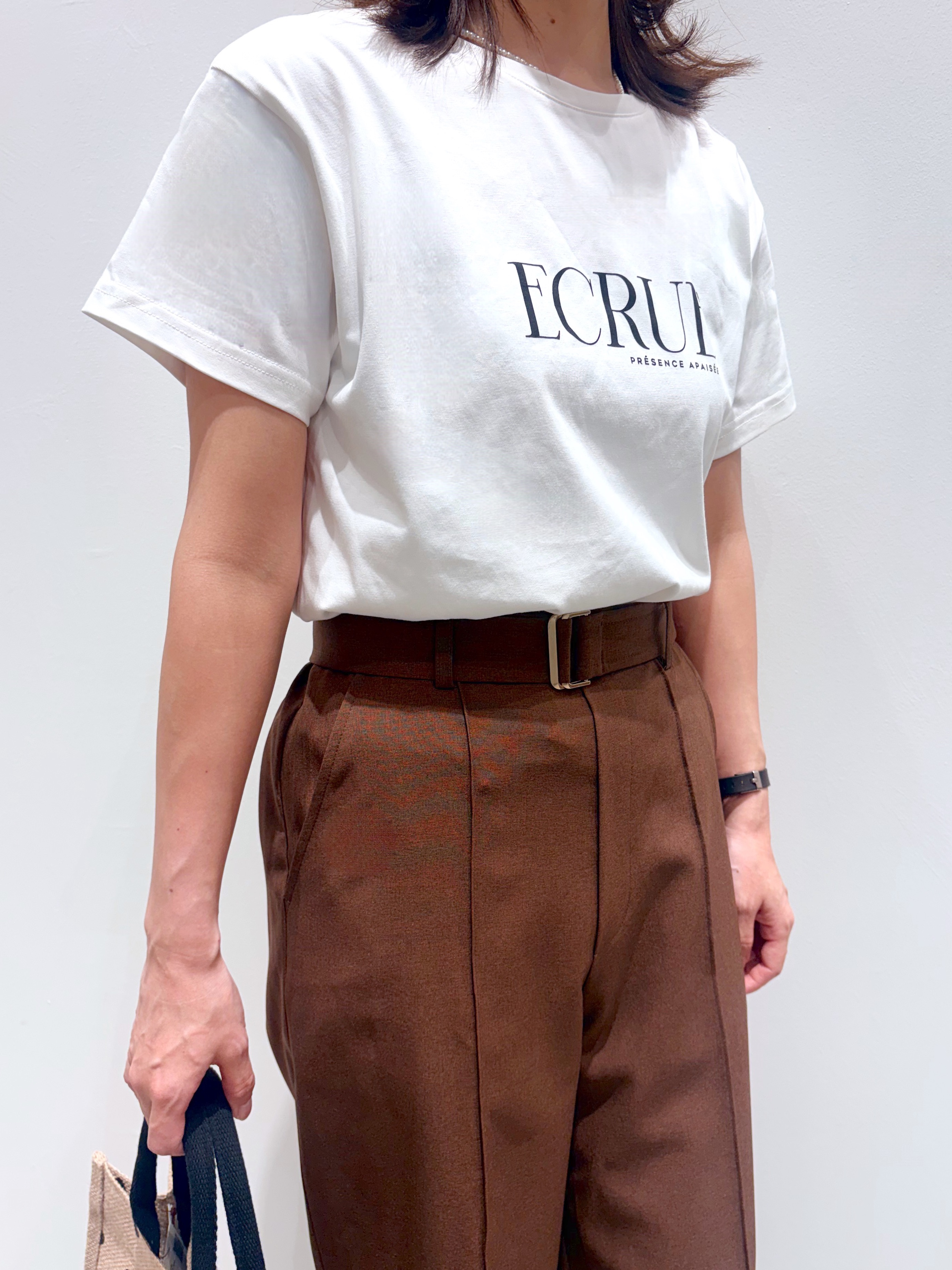 ＷＡさんの「grove｜【遮熱／吸水速乾／UVカット】ベーシックロゴTシャツ」を使ったコーディネート