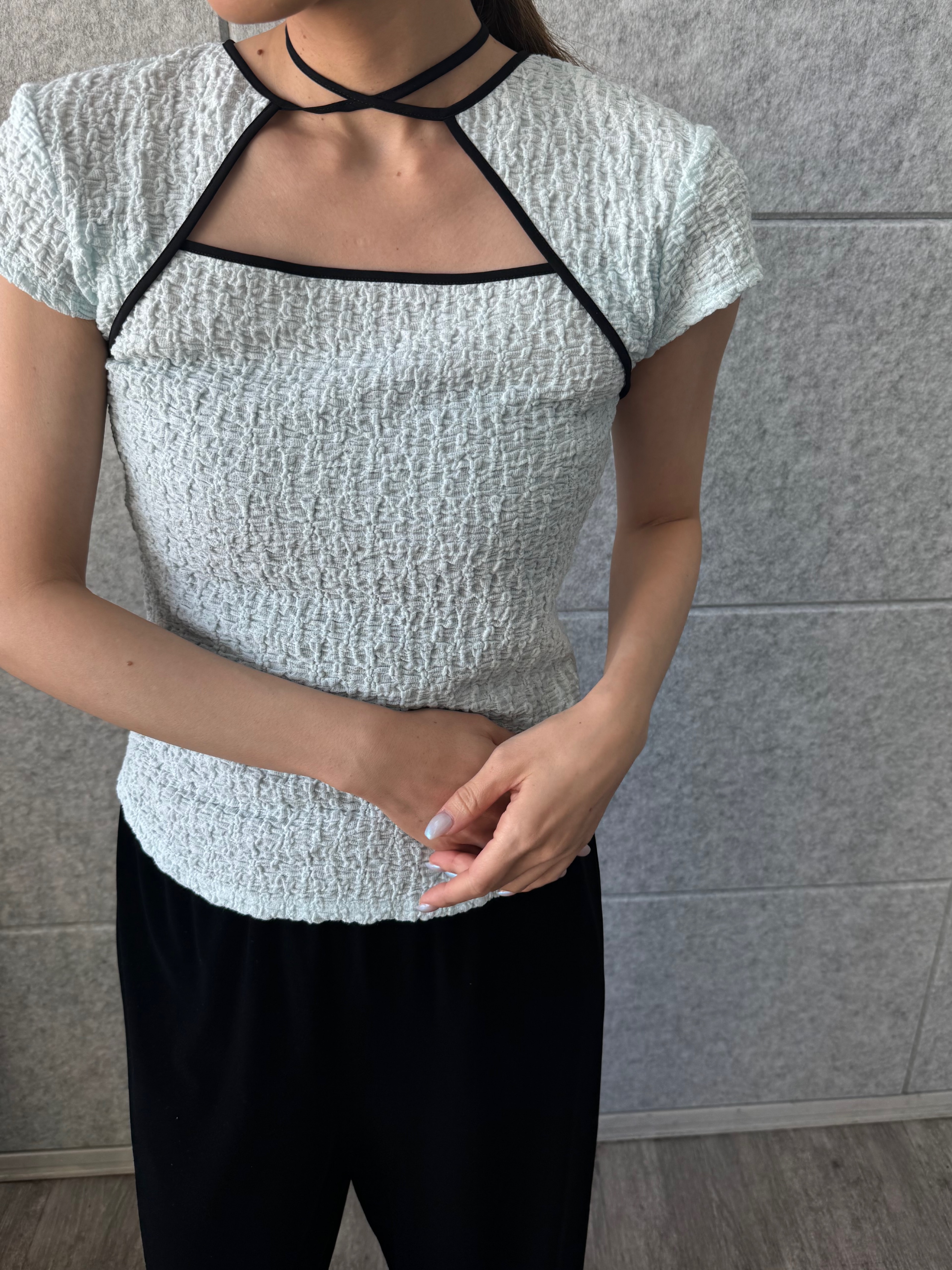 designer yukaさんの「CODE A｜femi cut pullover」を使ったコーディネート