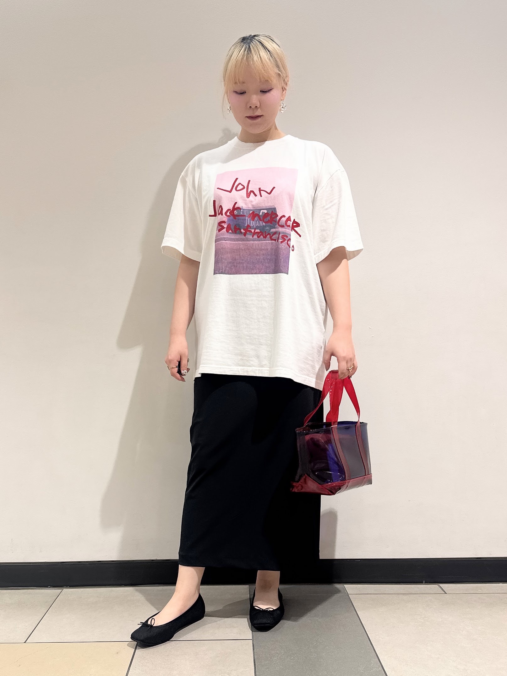 なかもとあきさんの「DRESSTERIOR｜◆【洗える/ポケット付き】ストレッチナロースカート」を使ったコーディネート