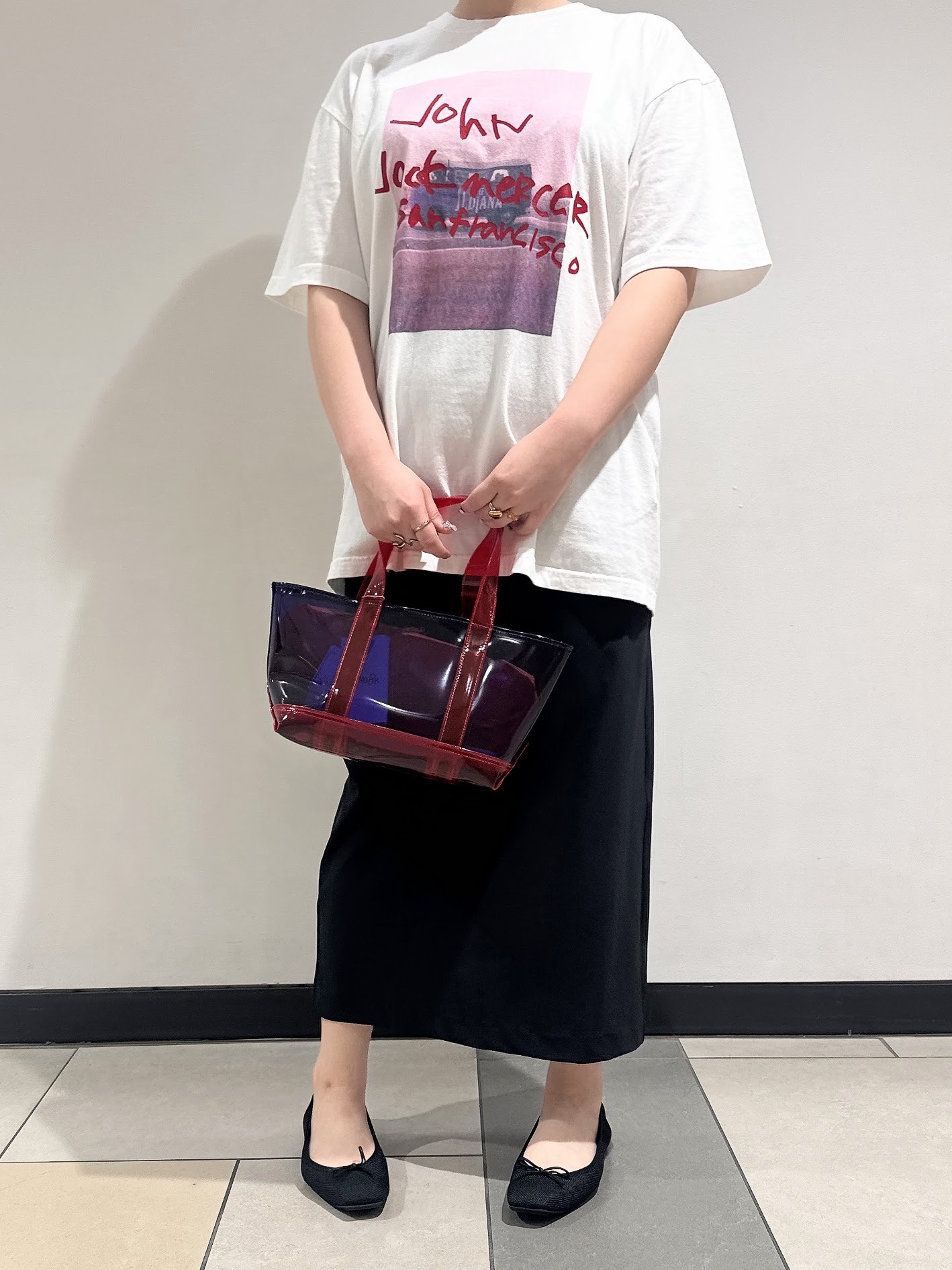 なかもとあきさんの「DRESSTERIOR｜◆【洗える/ポケット付き】ストレッチナロースカート」を使ったコーディネート