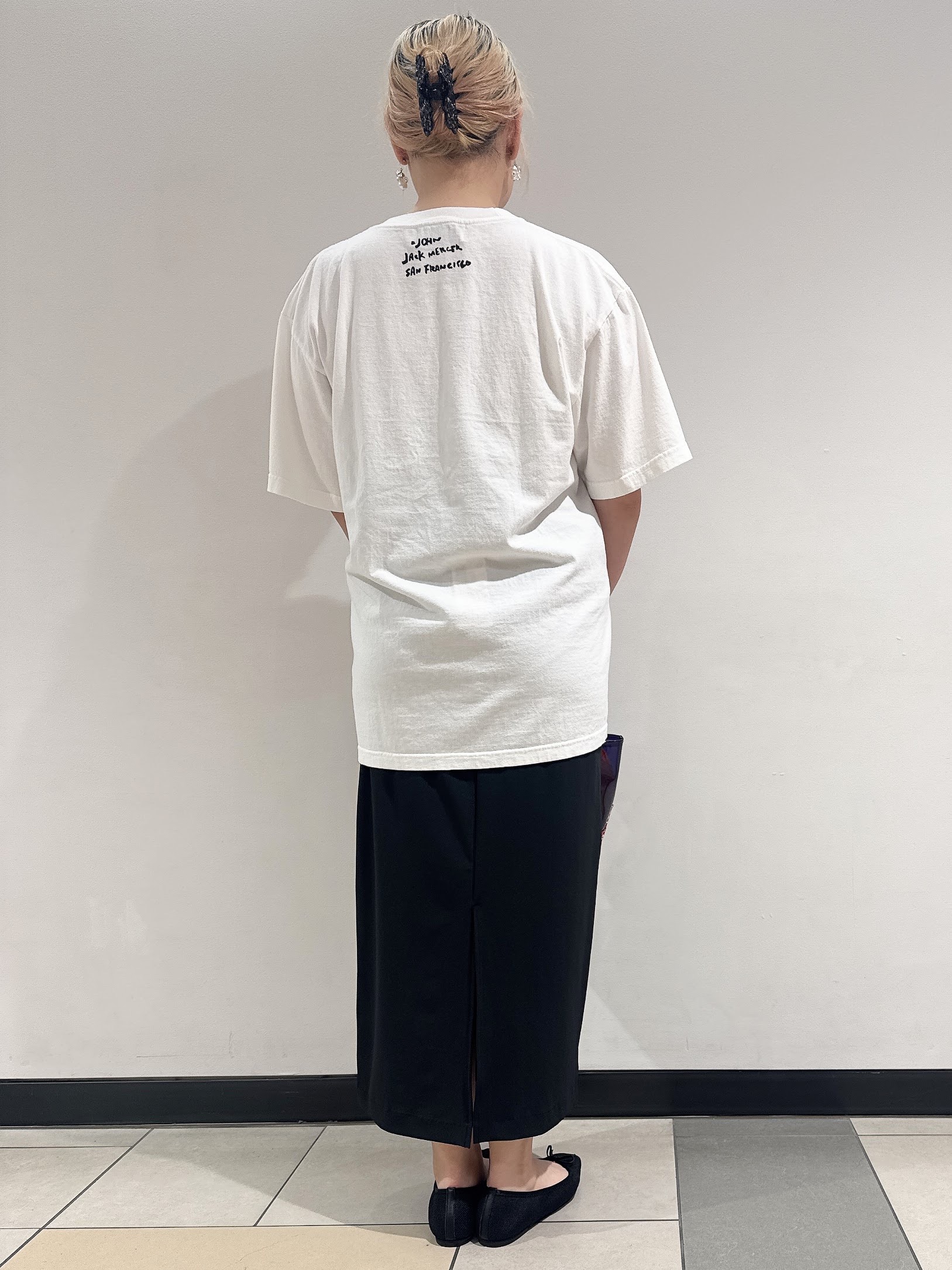 なかもとあきさんの「DRESSTERIOR｜◆【洗える/ポケット付き】ストレッチナロースカート」を使ったコーディネート