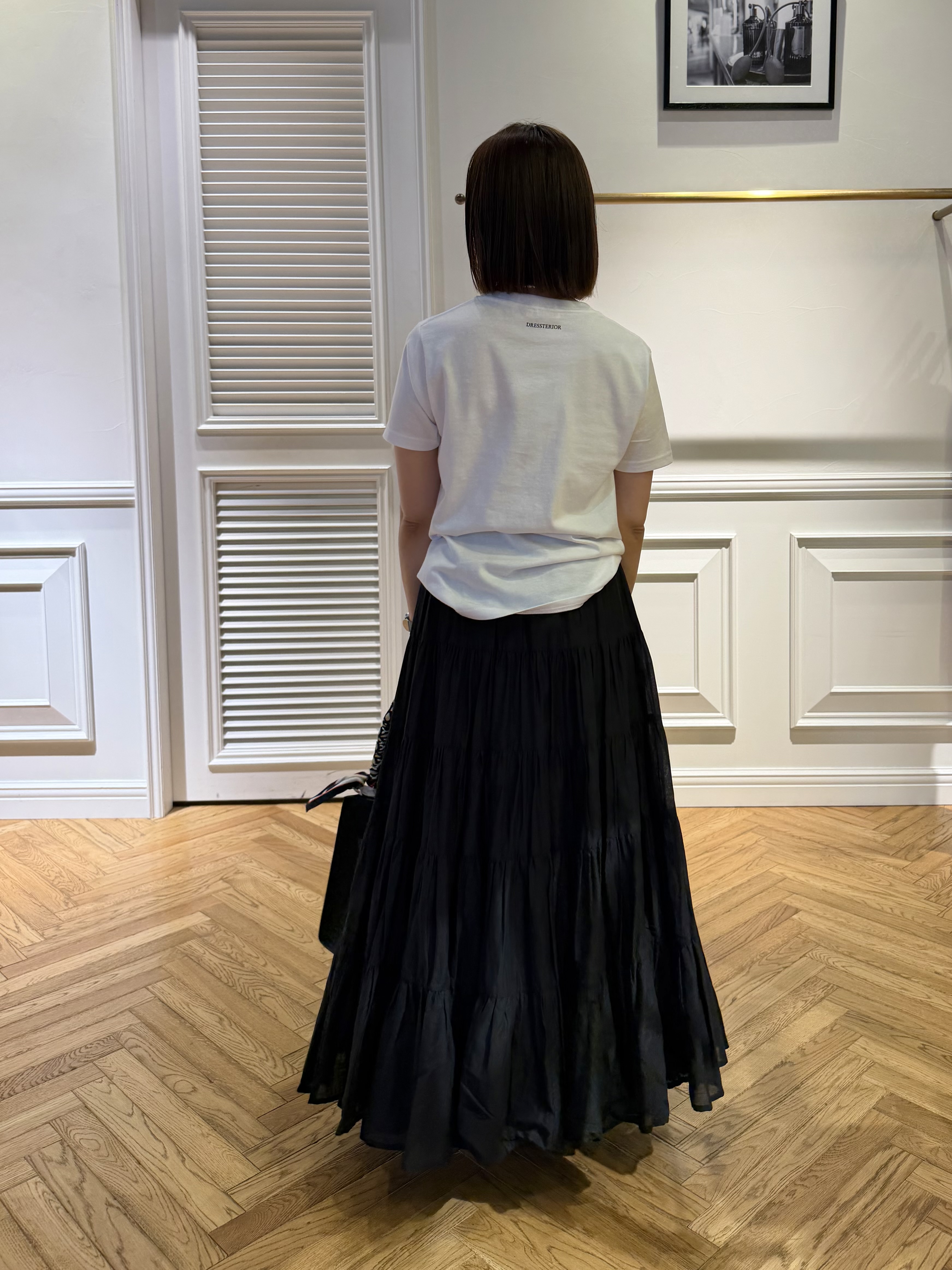 つじ まこさんの「DRESSTERIOR｜【別注】マリリンモンロー/アートフォトT」を使ったコーディネート