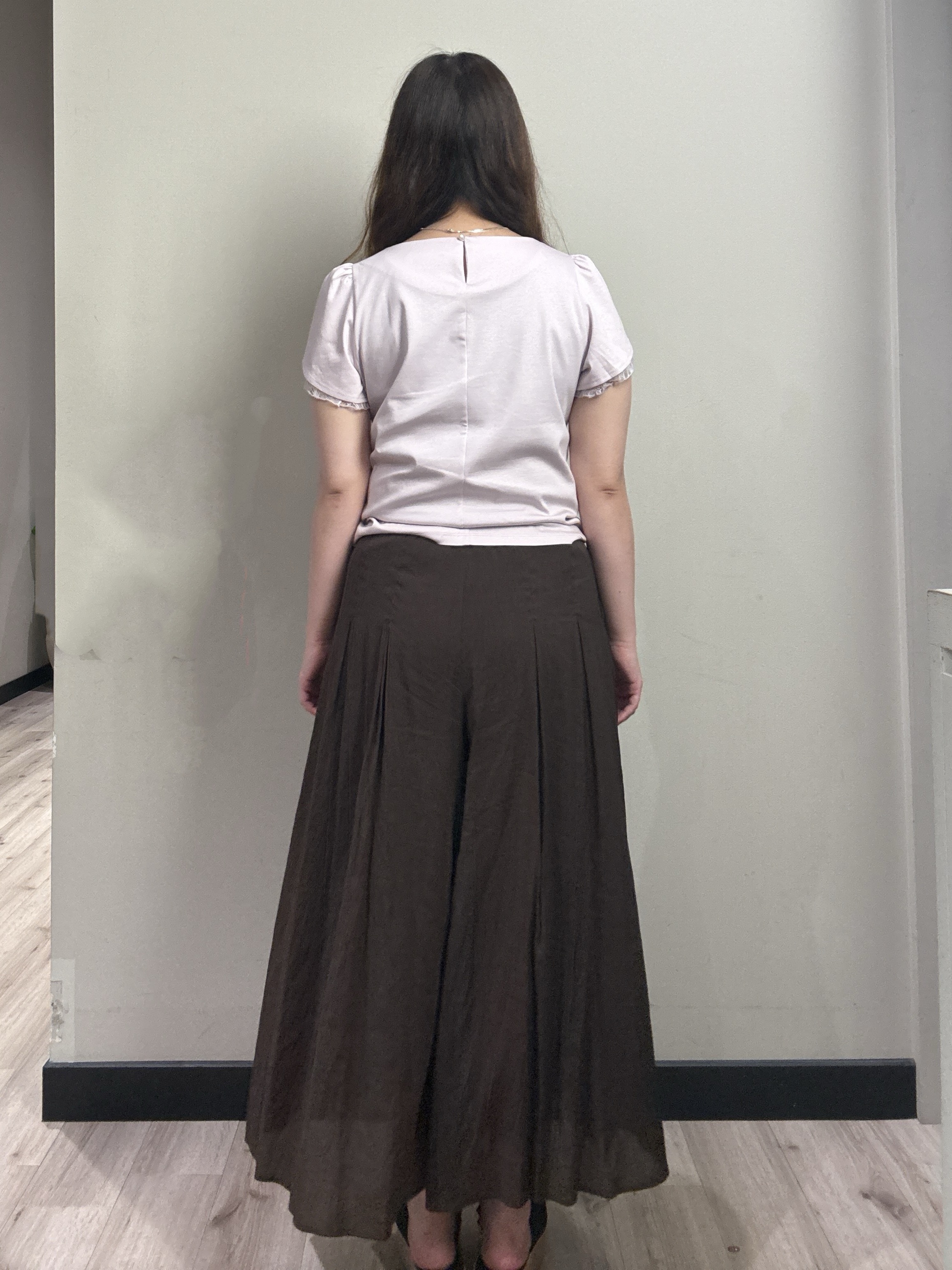 haruさんの「index｜【接触冷感／UVケア】ハートネックレースレイヤードトップス《洗濯機OK／6col》」を使ったコーディネート