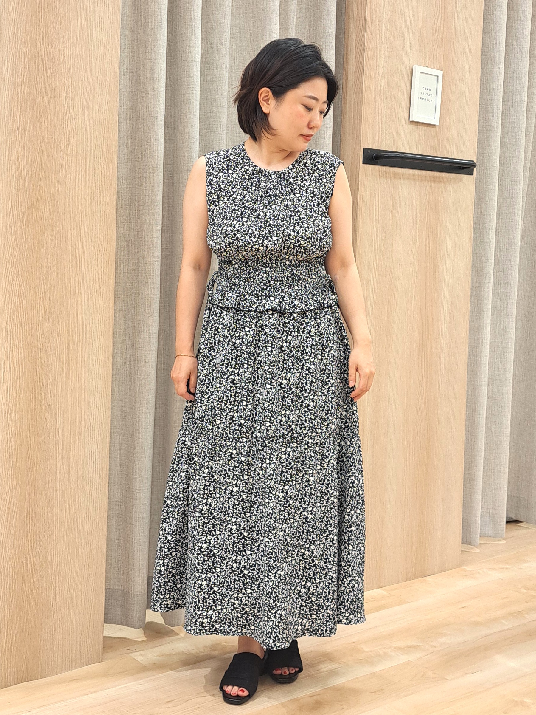 ふるさんの「grove｜高評価！【洗える/名品】大人の透け感、シアーカーディガン」を使ったコーディネート