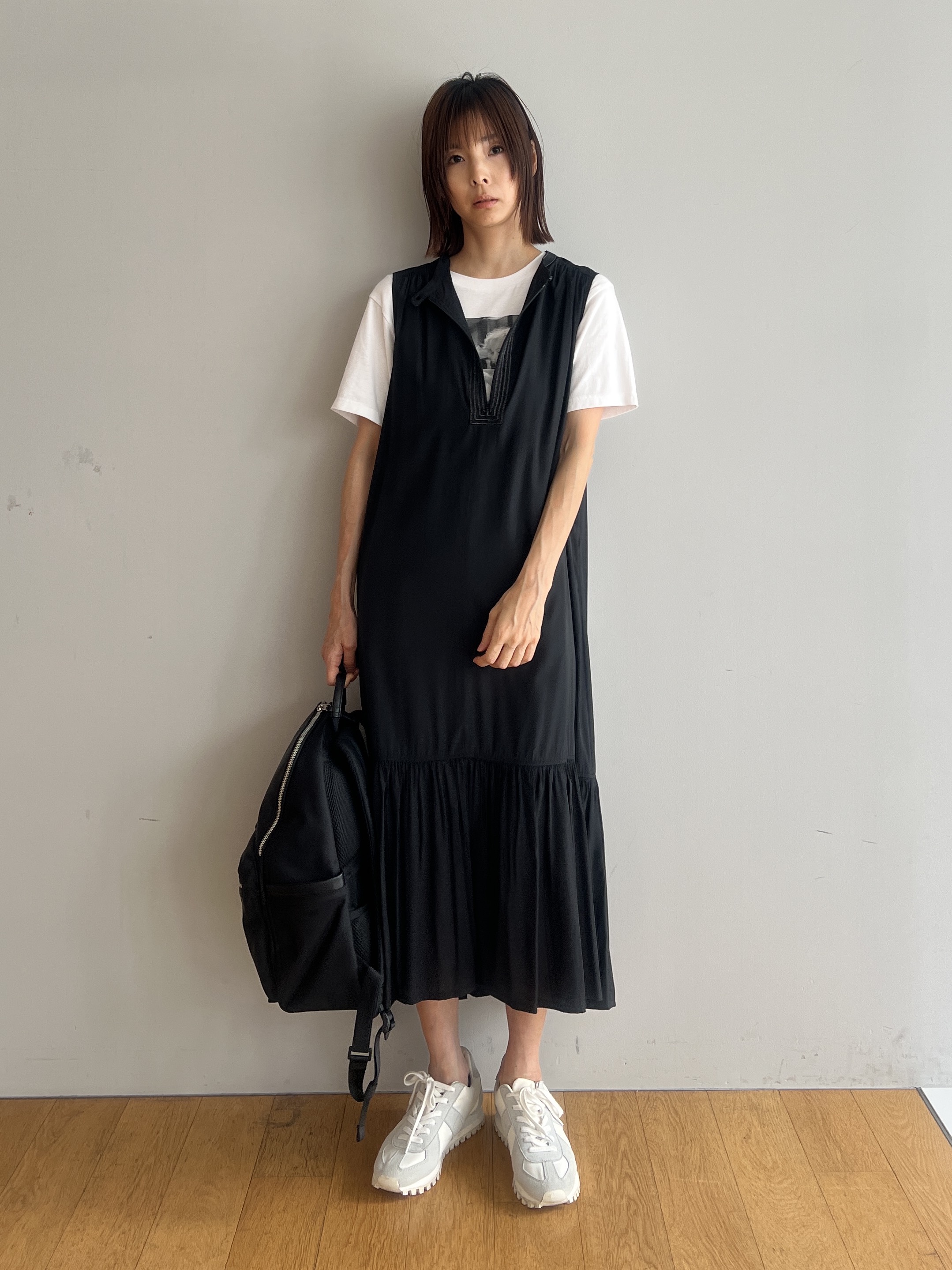 misaさんの「DRESSTERIOR｜【別注】マリリンモンロー/オフショットプリントT」を使ったコーディネート