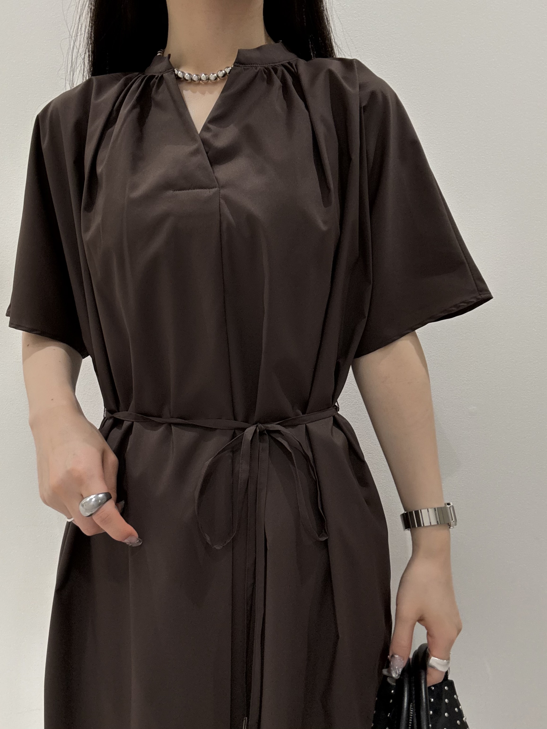 KEIKOさんの「INDIVI｜【シアー／軽羽織】ドルマン袖ニットカーディガン」を使ったコーディネート