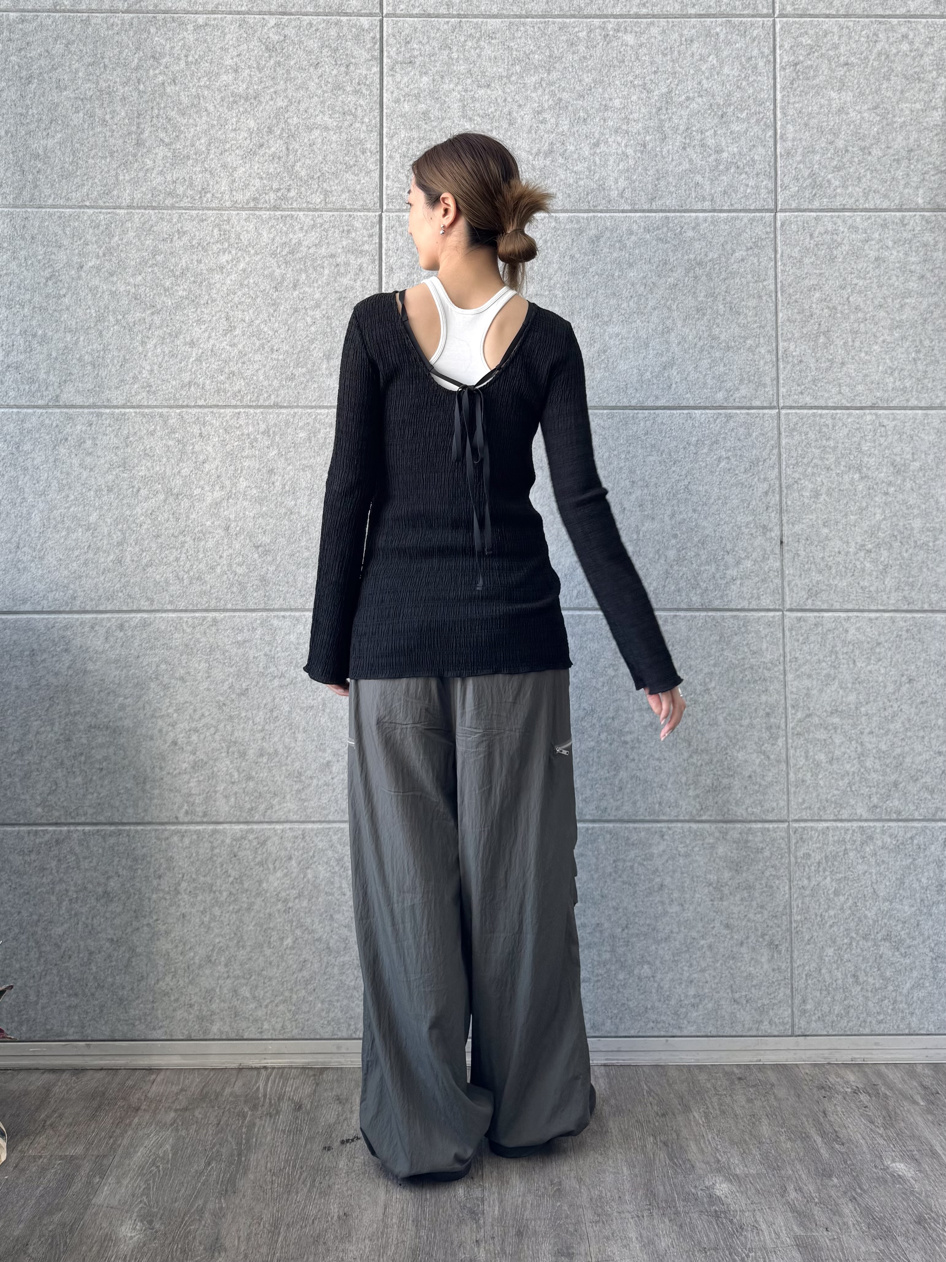 uchi__yamaさんの「CODE A｜Airy volume cargo」を使ったコーディネート