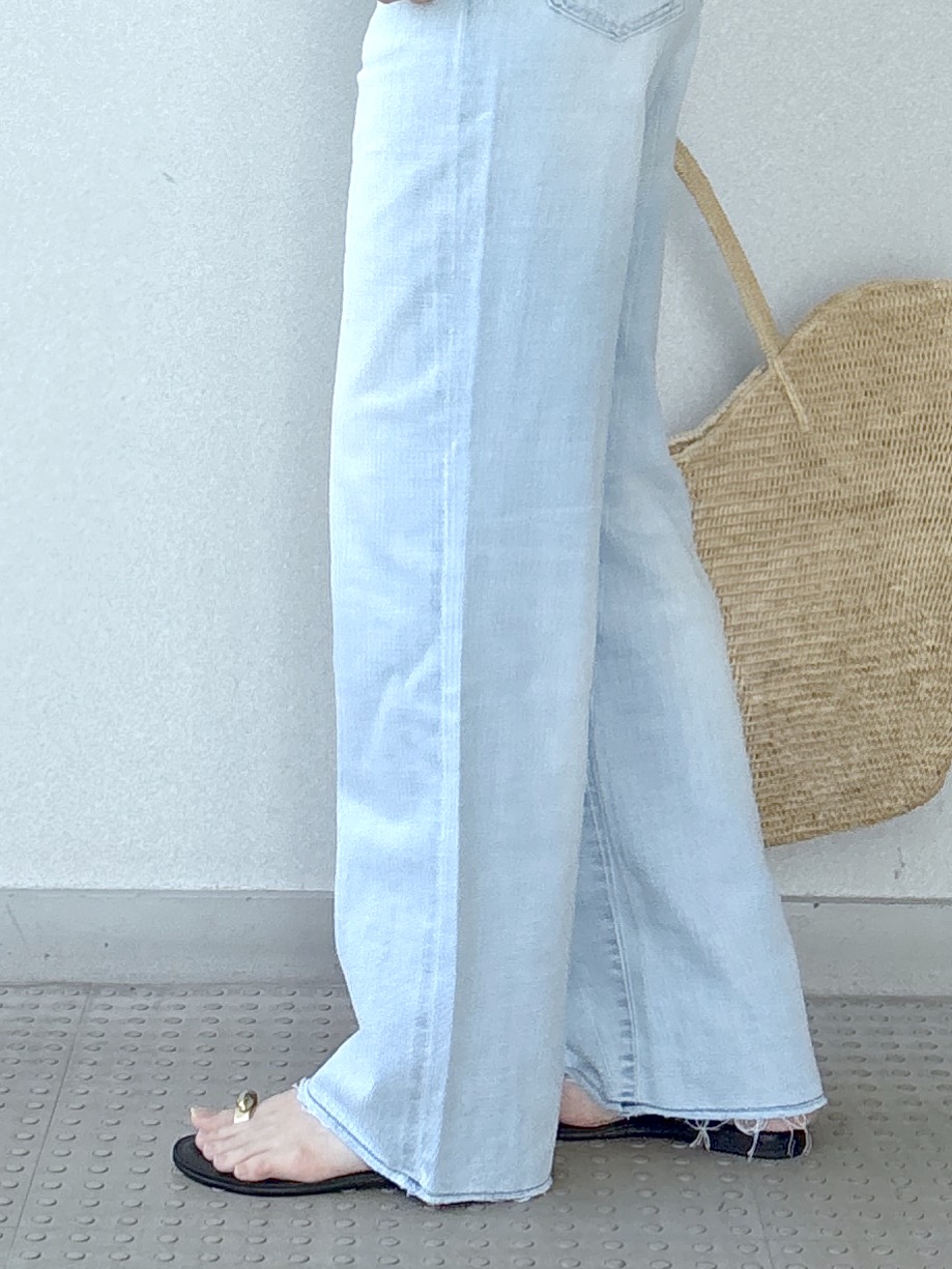 saitoさんの「DRESSTERIOR｜【体型カバー/日除け】ドルマンスリーブ シアーメッシュプルオーバー」を使ったコーディネート