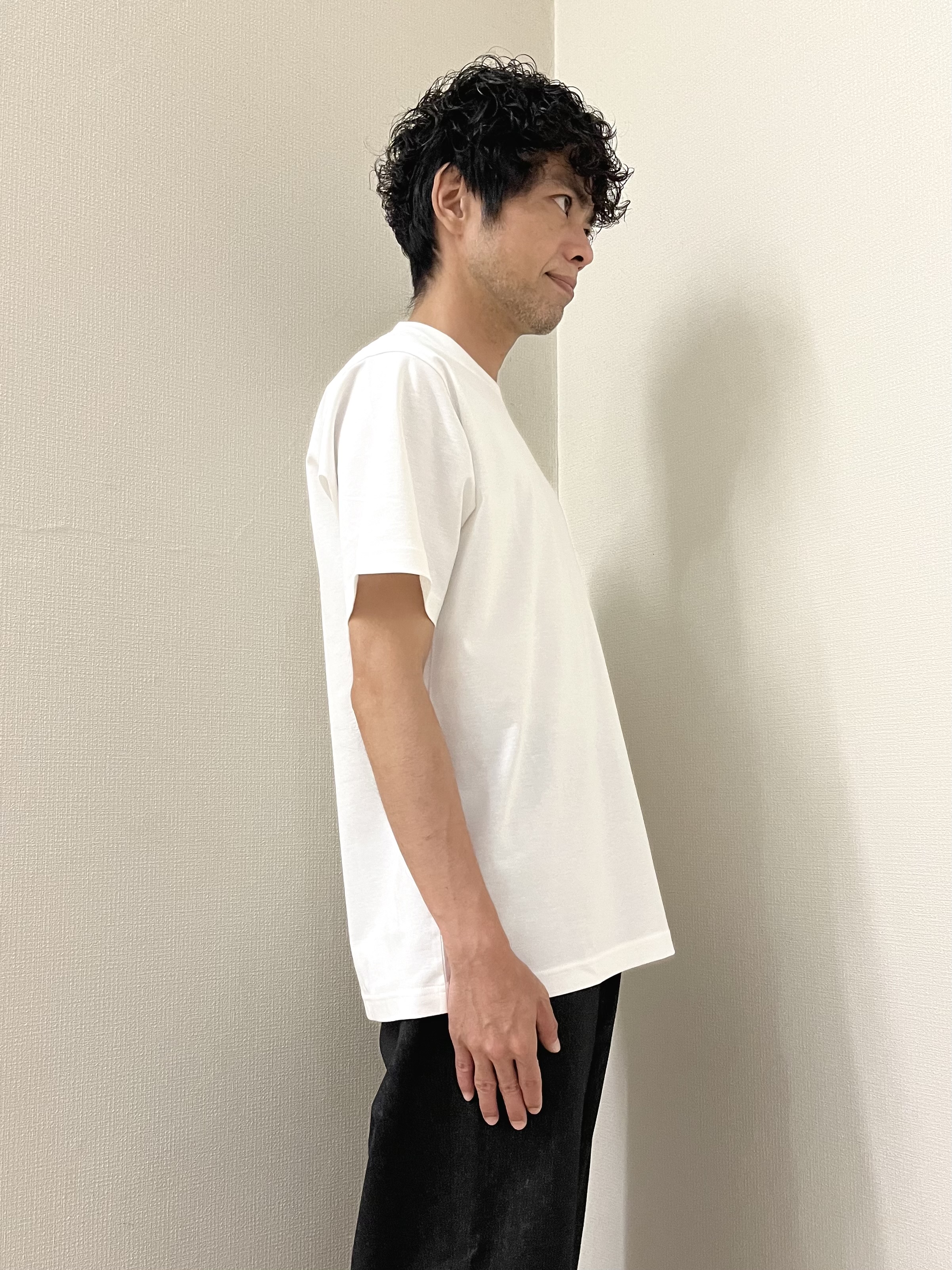 URAさんの「TAKEO KIKUCHI｜【BOWLER HAT LABEL】ビリケンさんプリント 半袖シャツ」を使ったコーディネート
