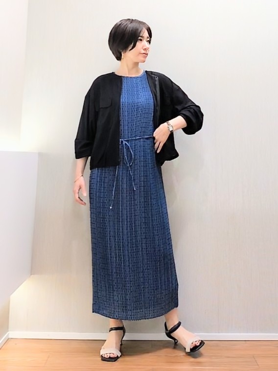 ミズタさんの「UNTITLED｜◆【洗える】シアーブルゾン」を使ったコーディネート
