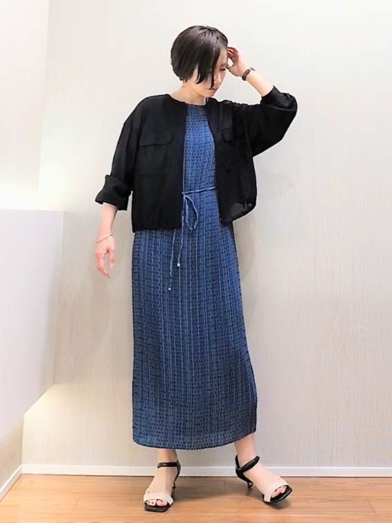 ミズタさんの「UNTITLED｜◆【洗える】シアーブルゾン」を使ったコーディネート