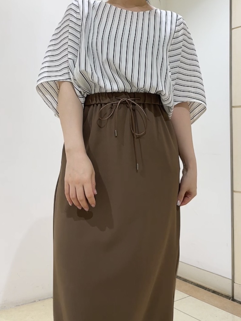 watanabeさんの「UNTITLED｜【UVケア／接触冷感】ジョーゼットドルマンブラウス」を使ったコーディネート