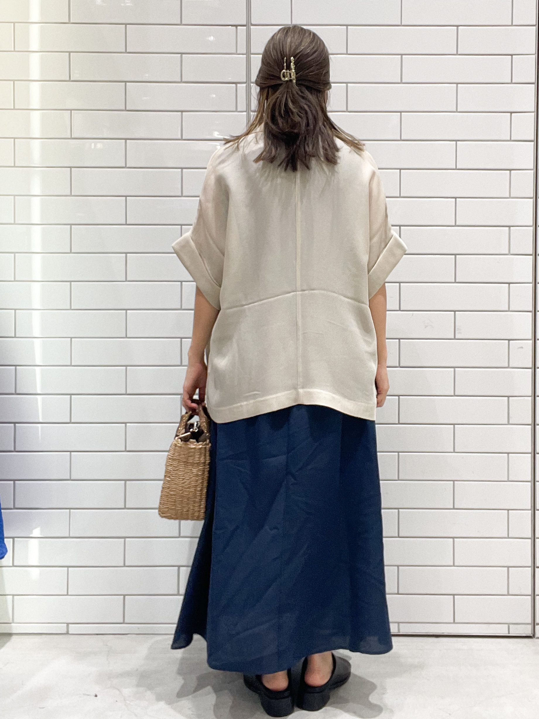 oiさんの「OPAQUE.CLIP｜メッシュテーラードジャケット【洗濯機OK】」を使ったコーディネート