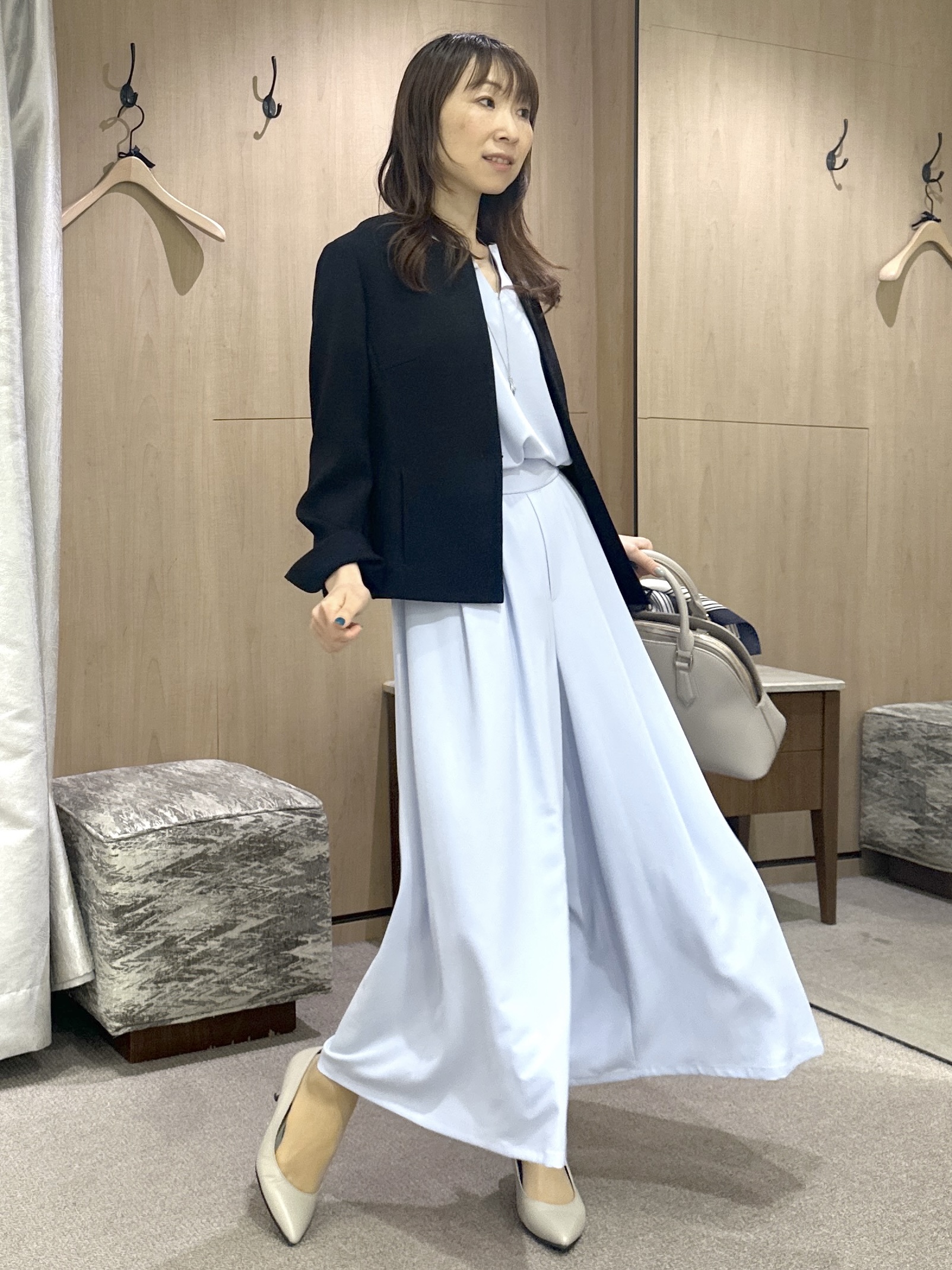 Miwaさんの「UNTITLED｜【清涼感/洗える】ミニマルシルエットジャケット」を使ったコーディネート