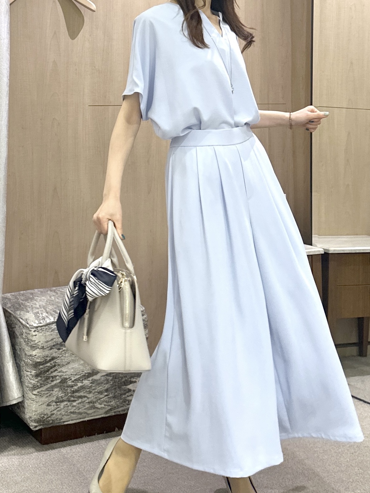 Miwaさんの「UNTITLED｜【清涼感/洗える】ミニマルシルエットジャケット」を使ったコーディネート