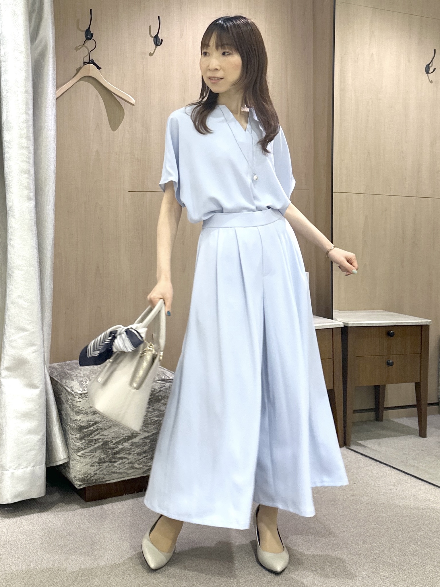 Miwaさんの「UNTITLED｜【清涼感/洗える】ミニマルシルエットジャケット」を使ったコーディネート