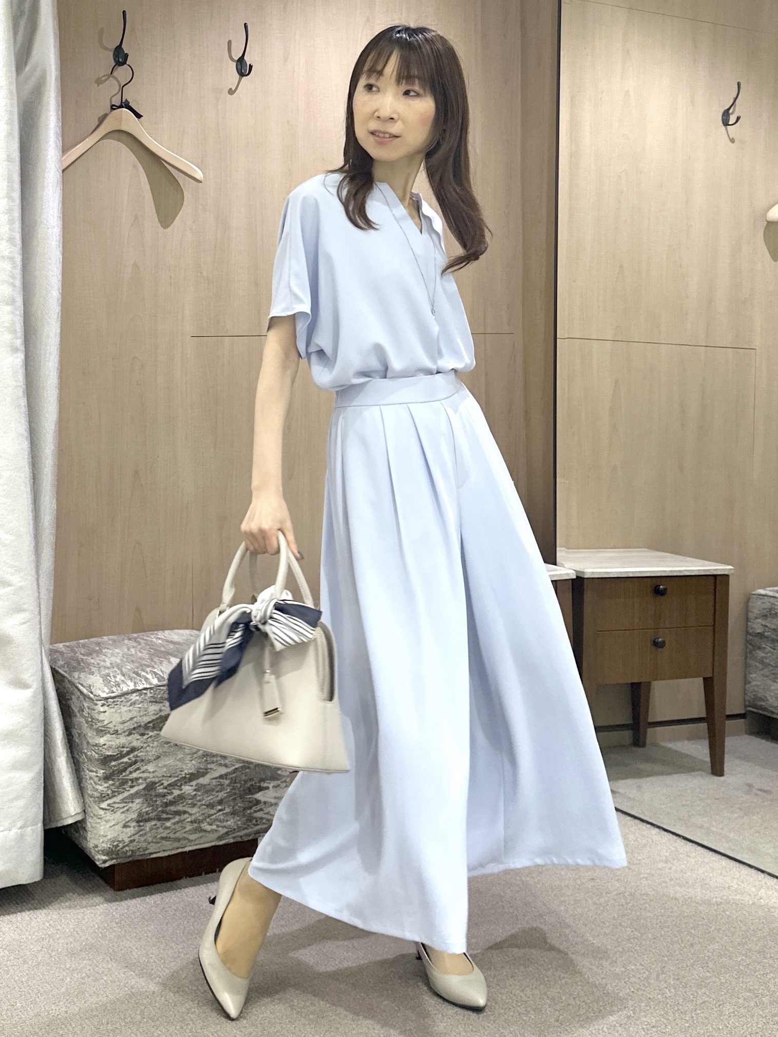 Miwaさんの「UNTITLED｜【清涼感/洗える】ミニマルシルエットジャケット」を使ったコーディネート