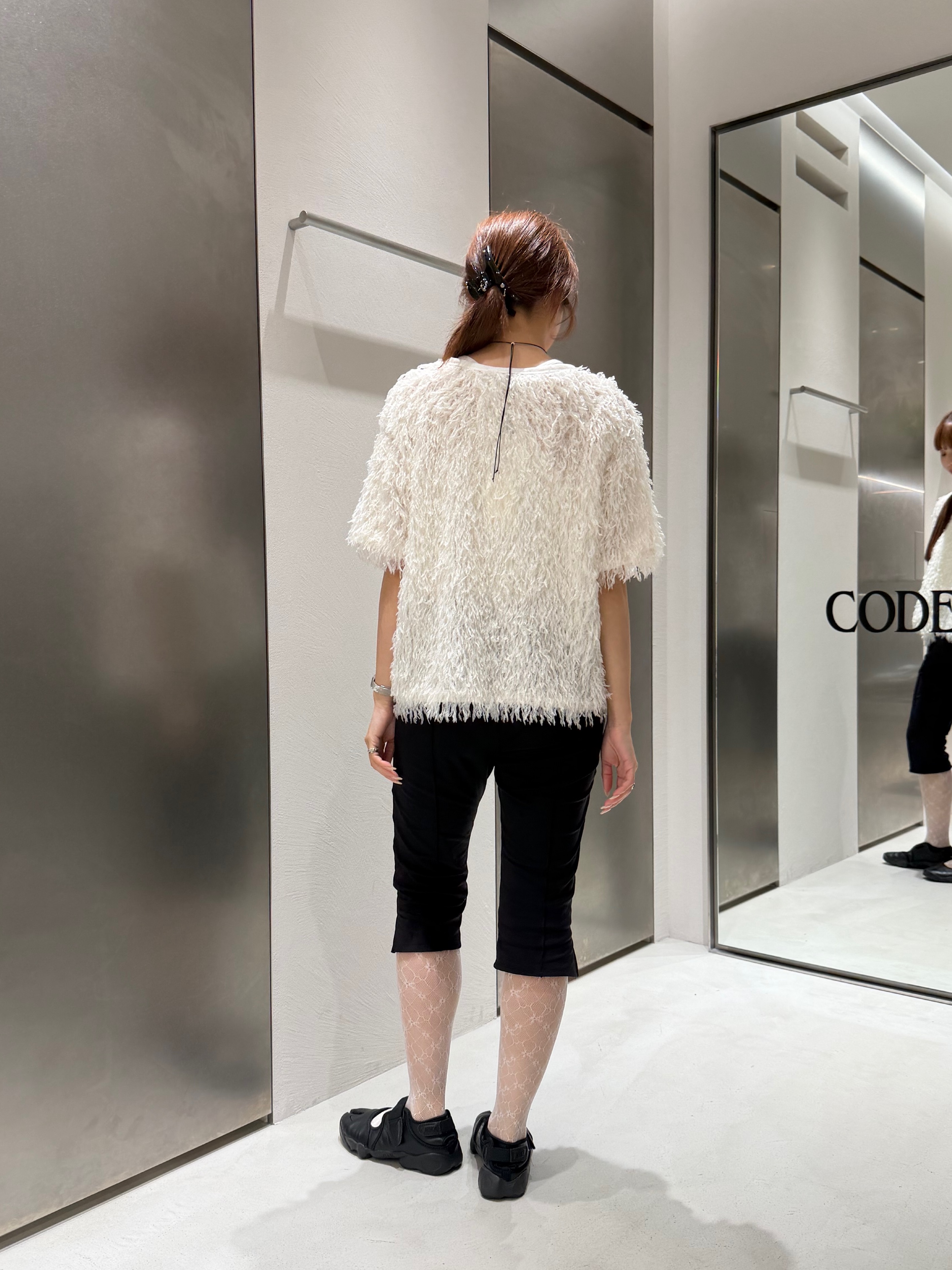 kanamiさんの「CODE A｜【Re】cropped leggings pants」を使ったコーディネート