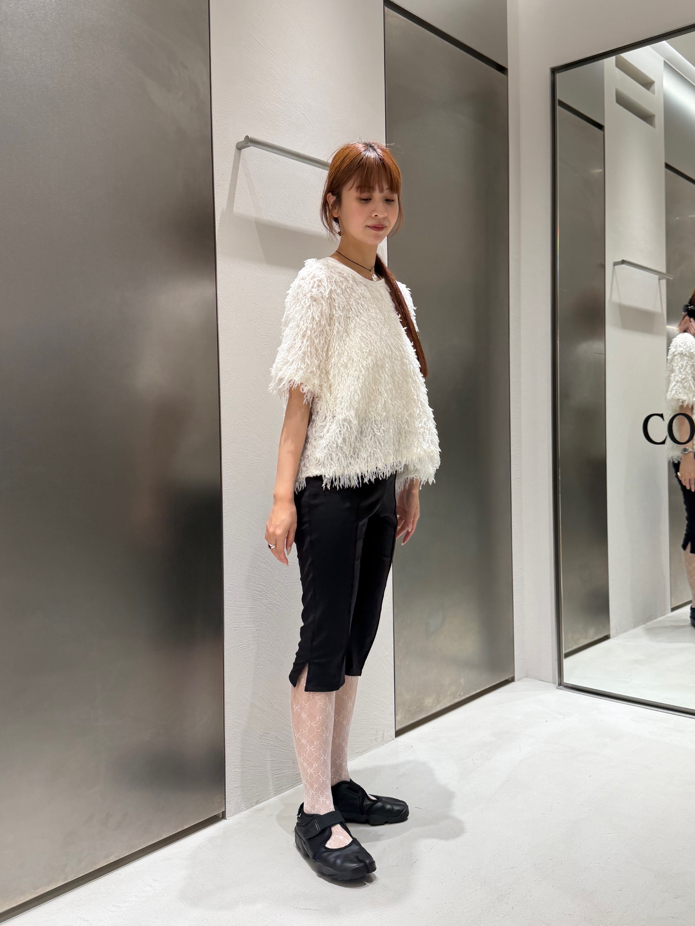 kanamiさんの「CODE A｜【Re】cropped leggings pants」を使ったコーディネート