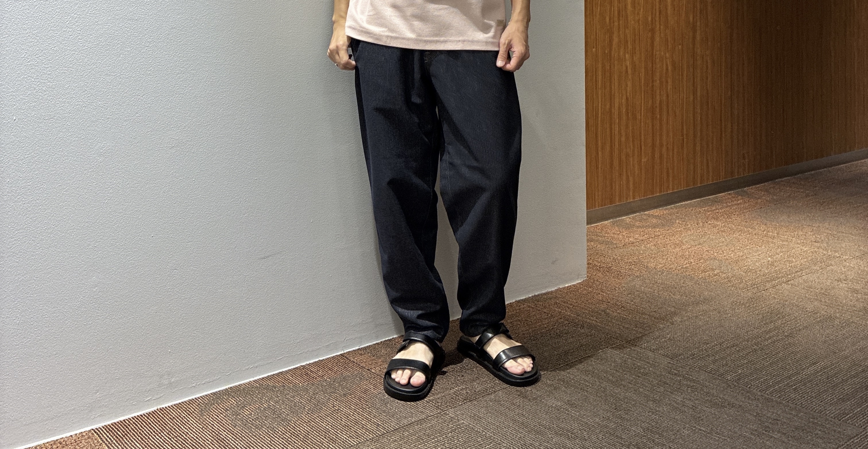 わいずみさんの「TAKEO KIKUCHI｜【接触冷感】ハイブリッド リネン 七分袖シャツ」を使ったコーディネート