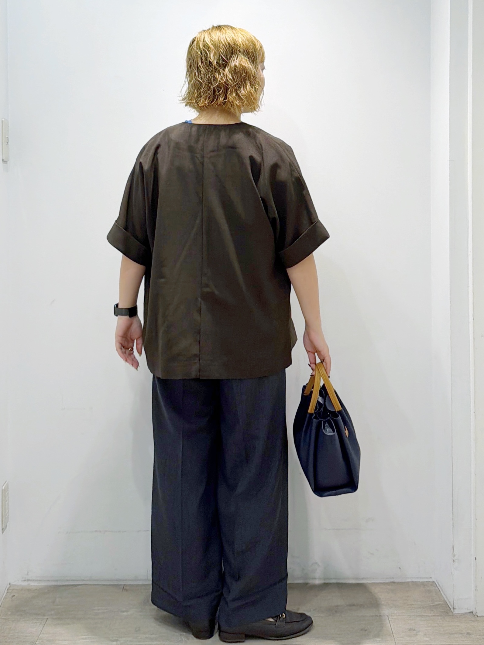 sumicaさんの「OPAQUE.CLIP｜【接触冷感／吸水速乾／通気性】リネンライクジャケット《防シワ／洗濯機OK》」を使ったコーディネート