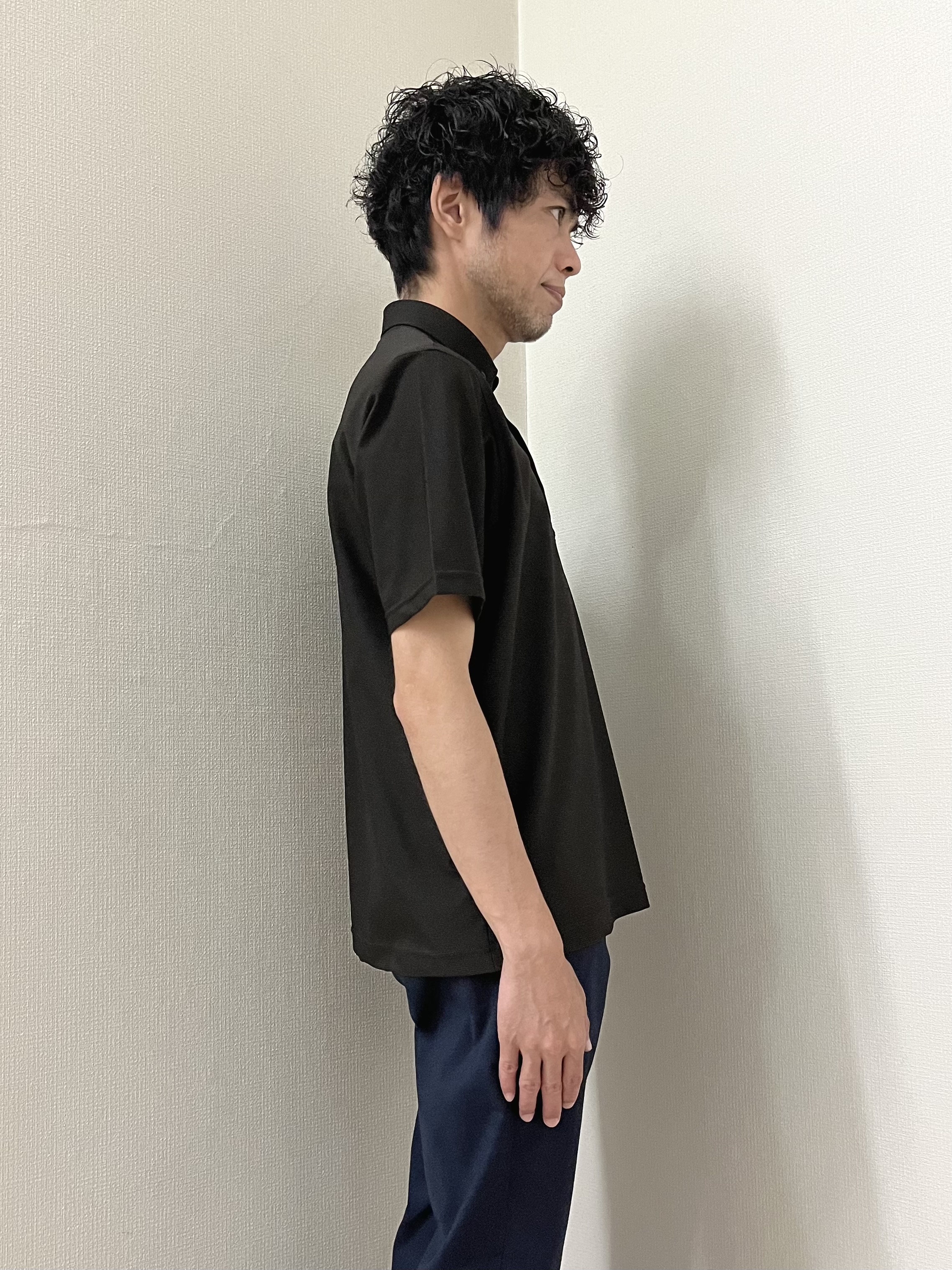 URAさんの「TAKEO KIKUCHI｜【通気性】AIR TOOL ポロシャツ」を使ったコーディネート