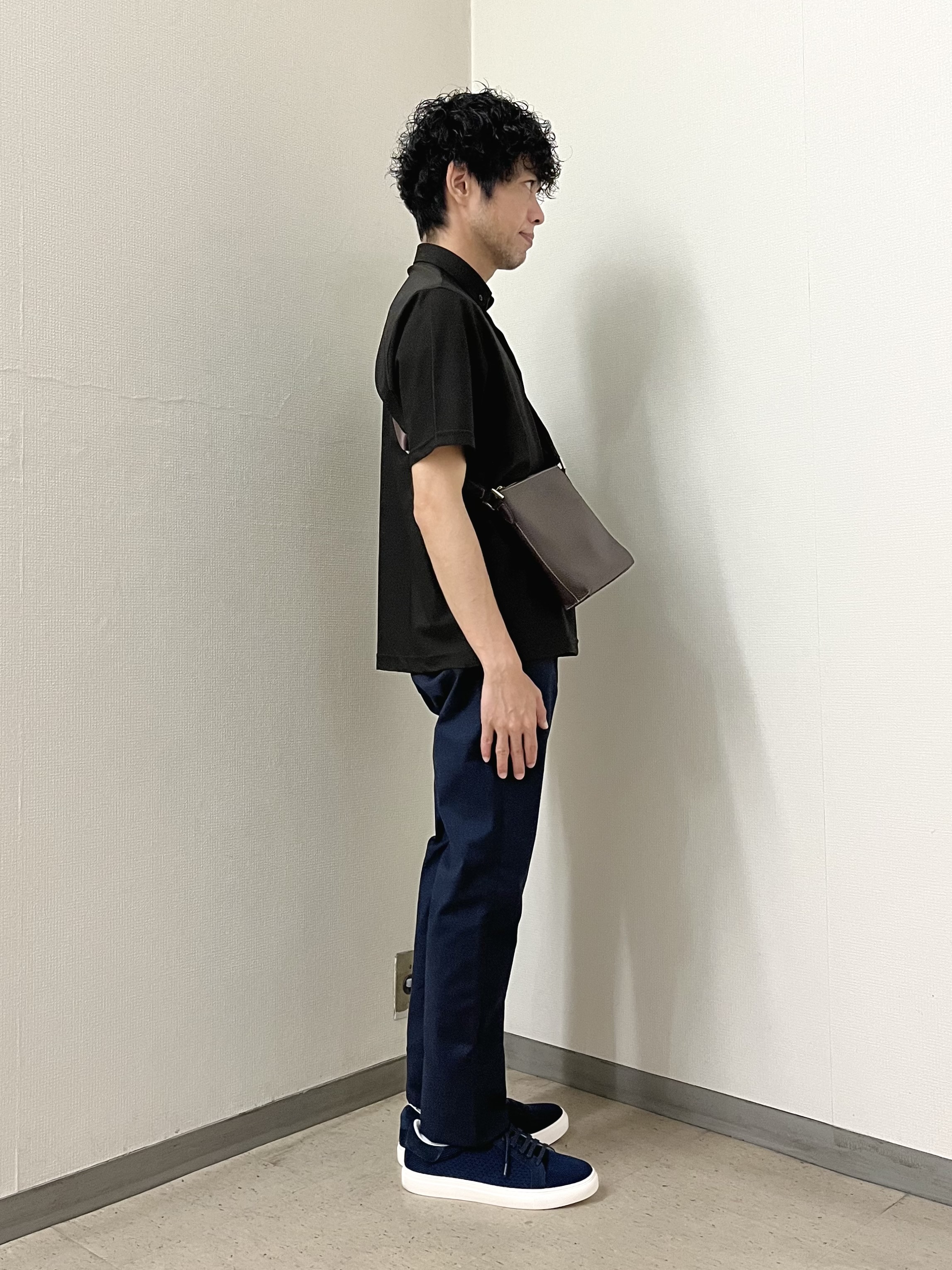 URAさんの「TAKEO KIKUCHI｜【通気性】AIR TOOL ポロシャツ」を使ったコーディネート