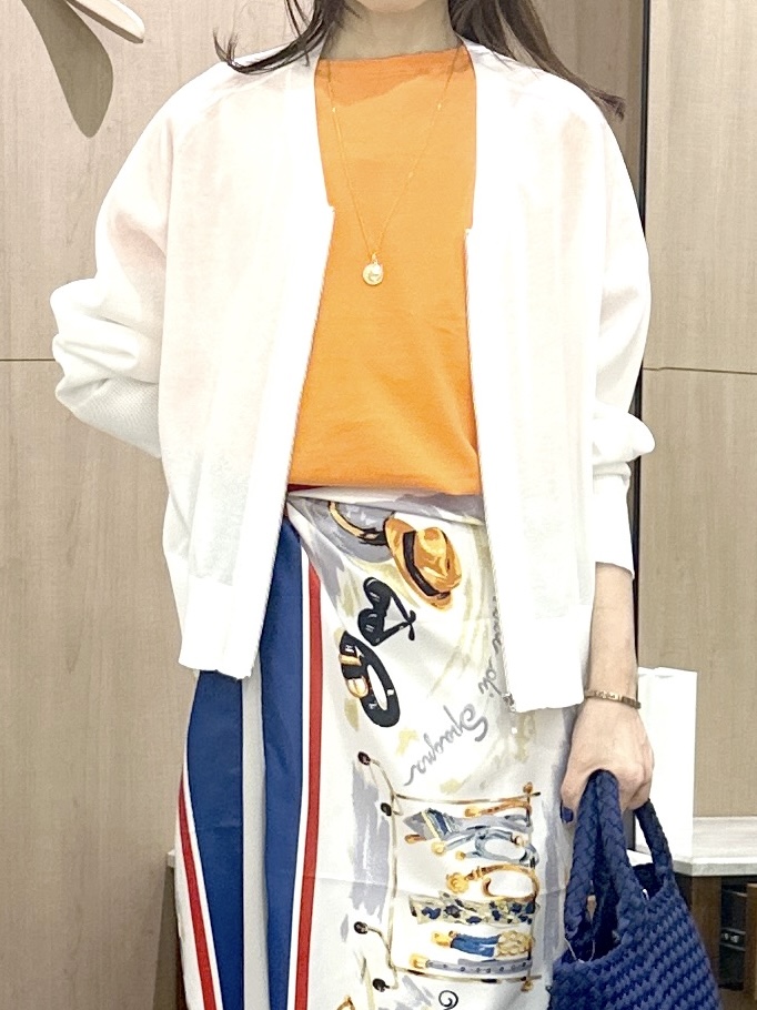 Miwaさんの「UNTITLED｜【9色展開/アンサンブル可/洗える】コットンベーシックニット」を使ったコーディネート