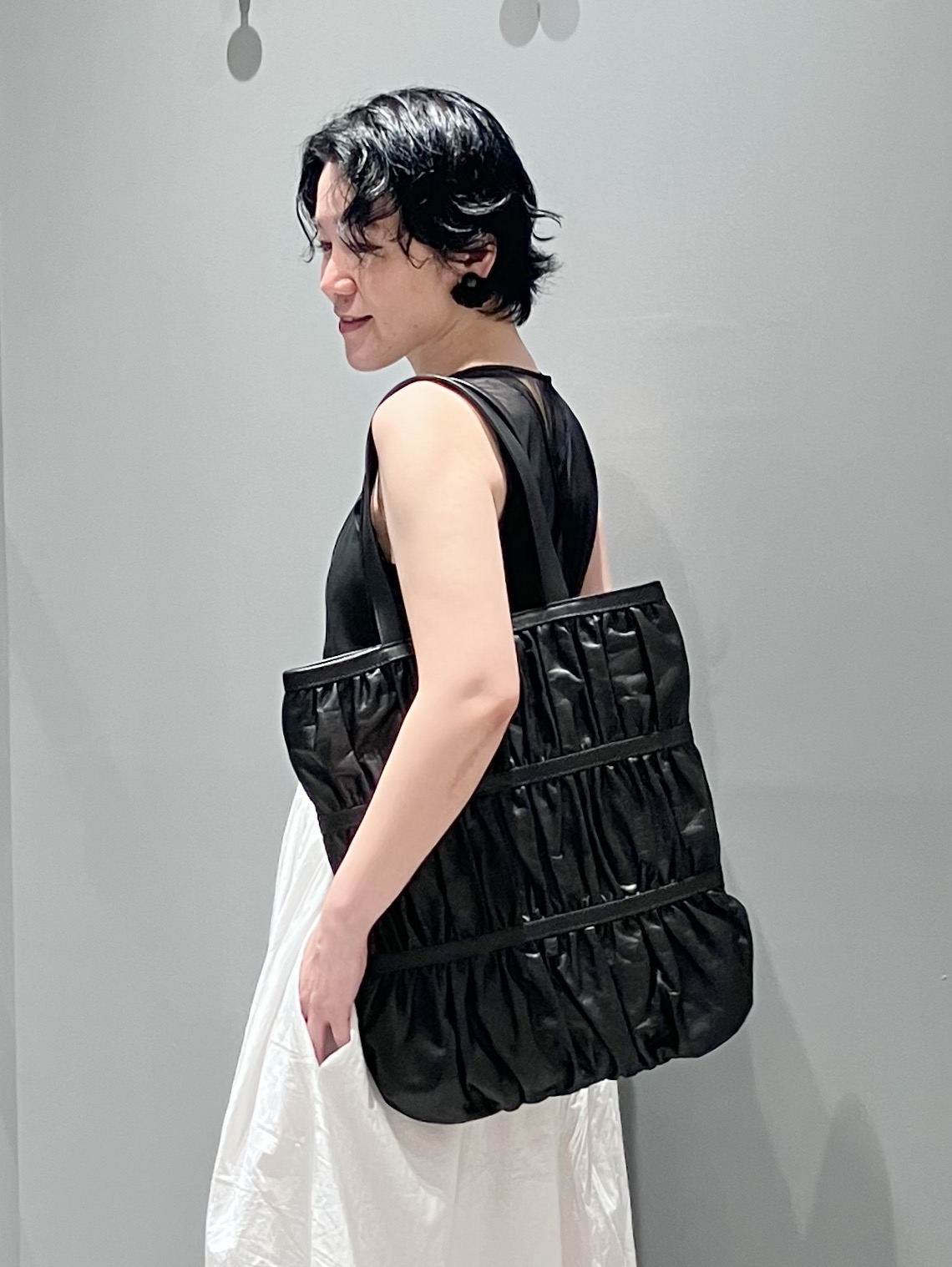 Cさんの「HIROKO HAYASHI｜CRESPA（クレスパ）トートバッグ」を使ったコーディネート